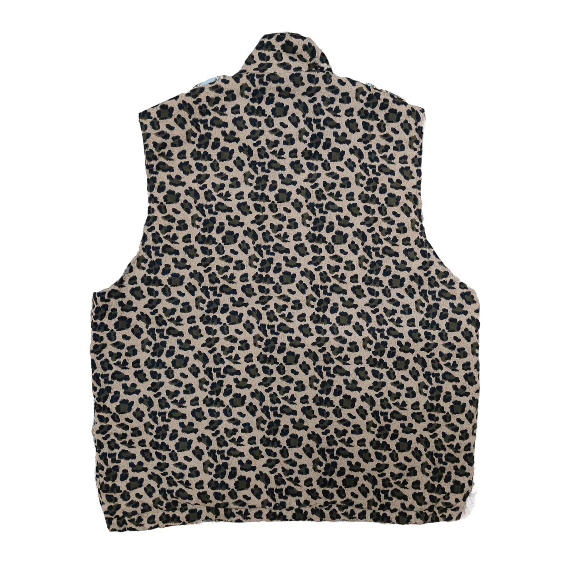 Tracey Vest - Vintage Japanese Brand Leopard Vest Reversible - 6