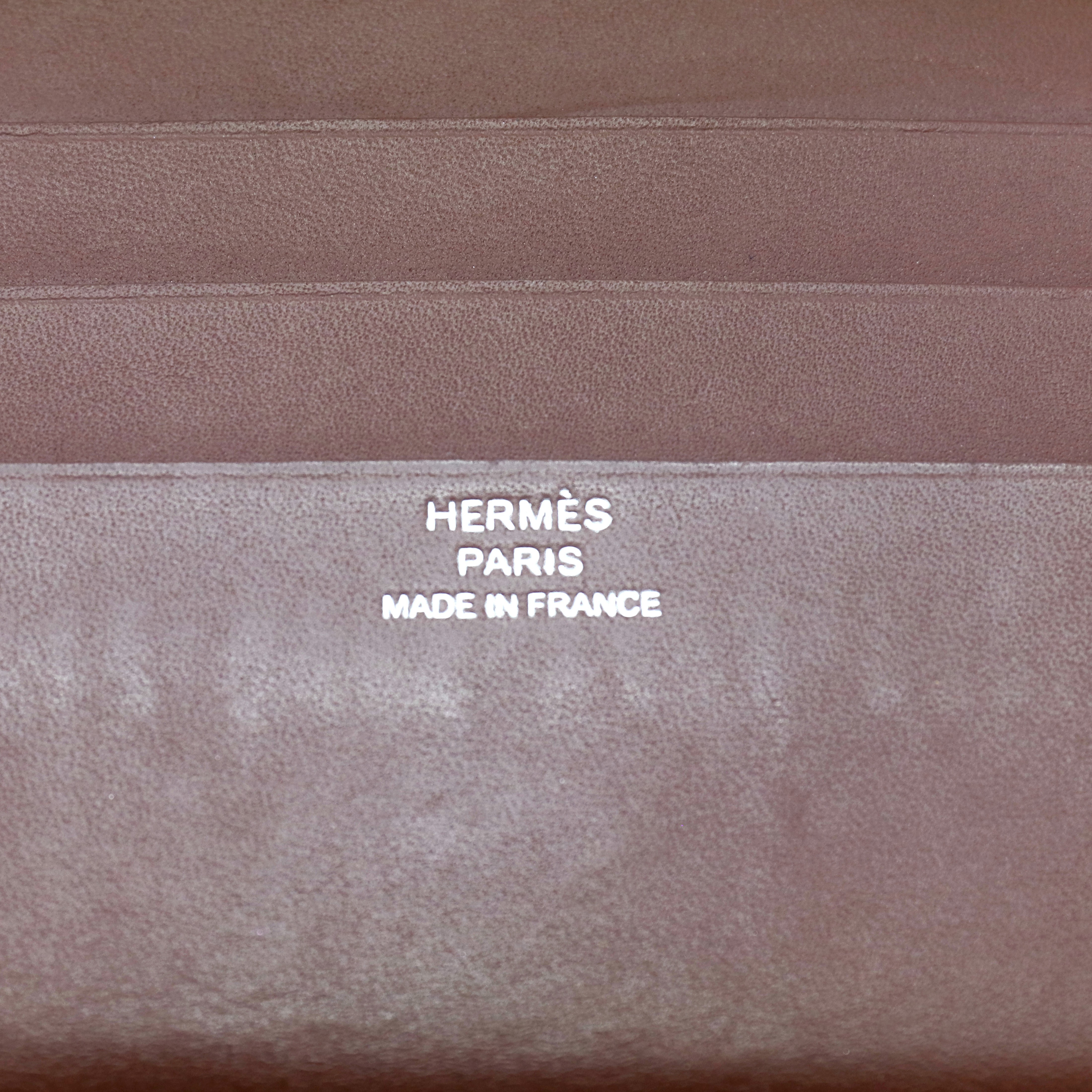 Hermès 6CC Bifold Wallet - Miel Box Calfskin - 7