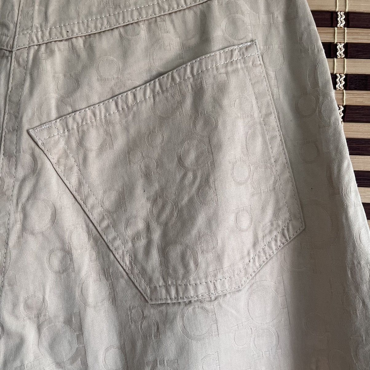 Vintage - Salvatore Ferragamo Monogram Pants Made In Italy - 19