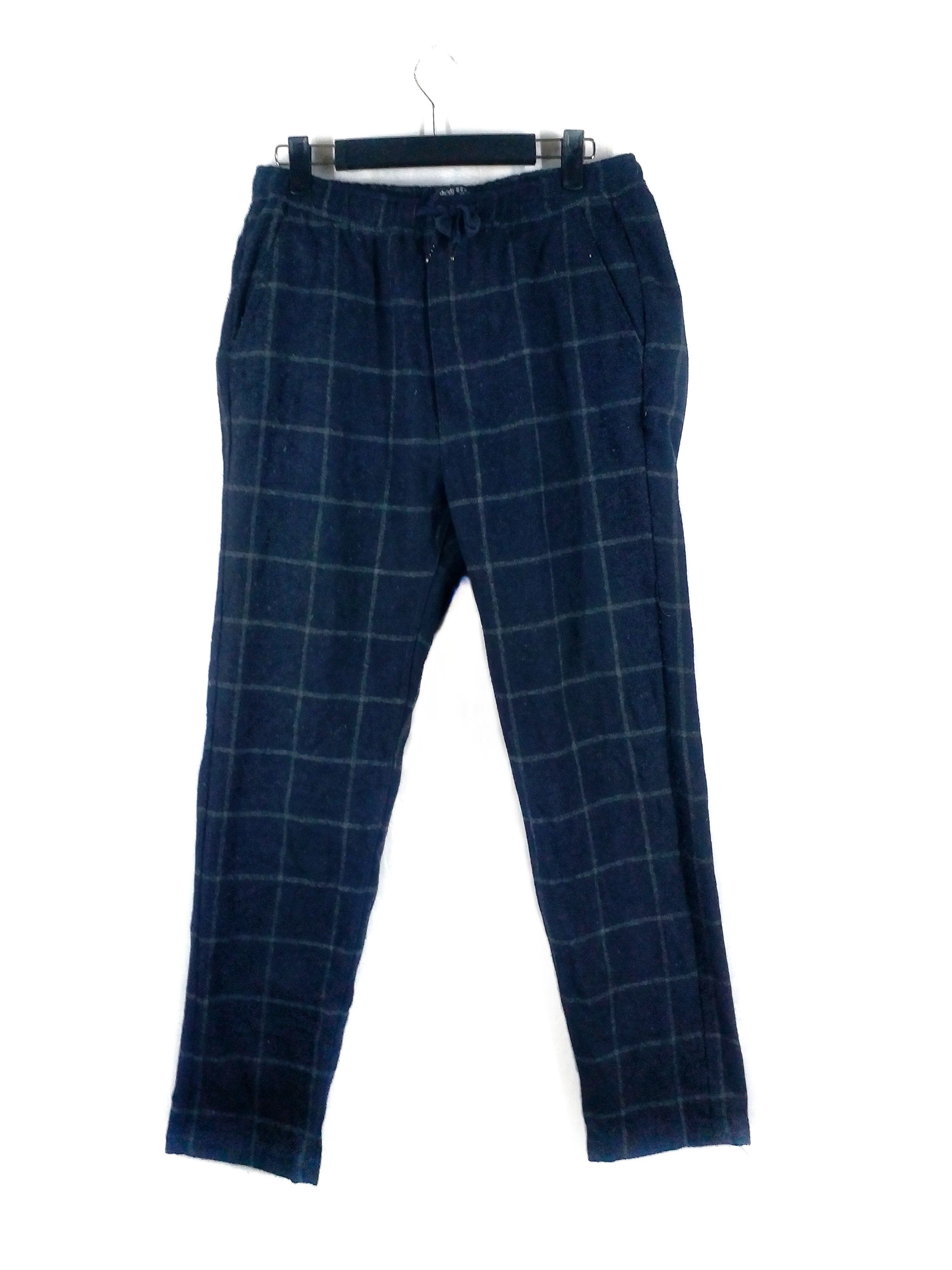 💥SALE✔Tartan Fleece Pant by Beams Heart Japan Size 31 - 1