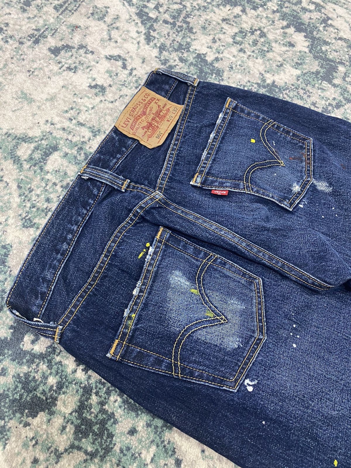Levi’s Original Paint Splatter Limited Edition Jeans - 15