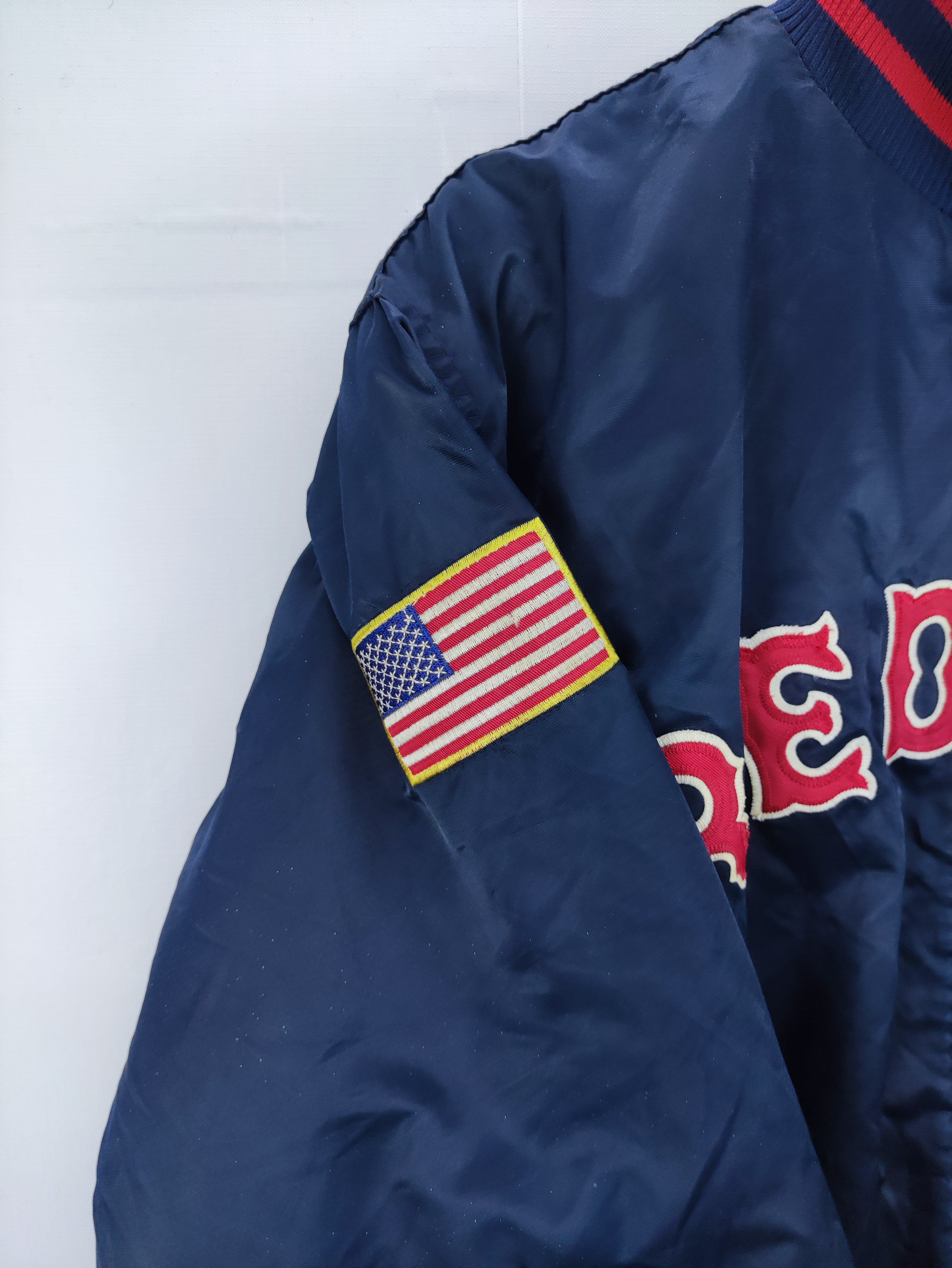 Vintage Red Sox Mlb Varsity Jacket Zipper - 6