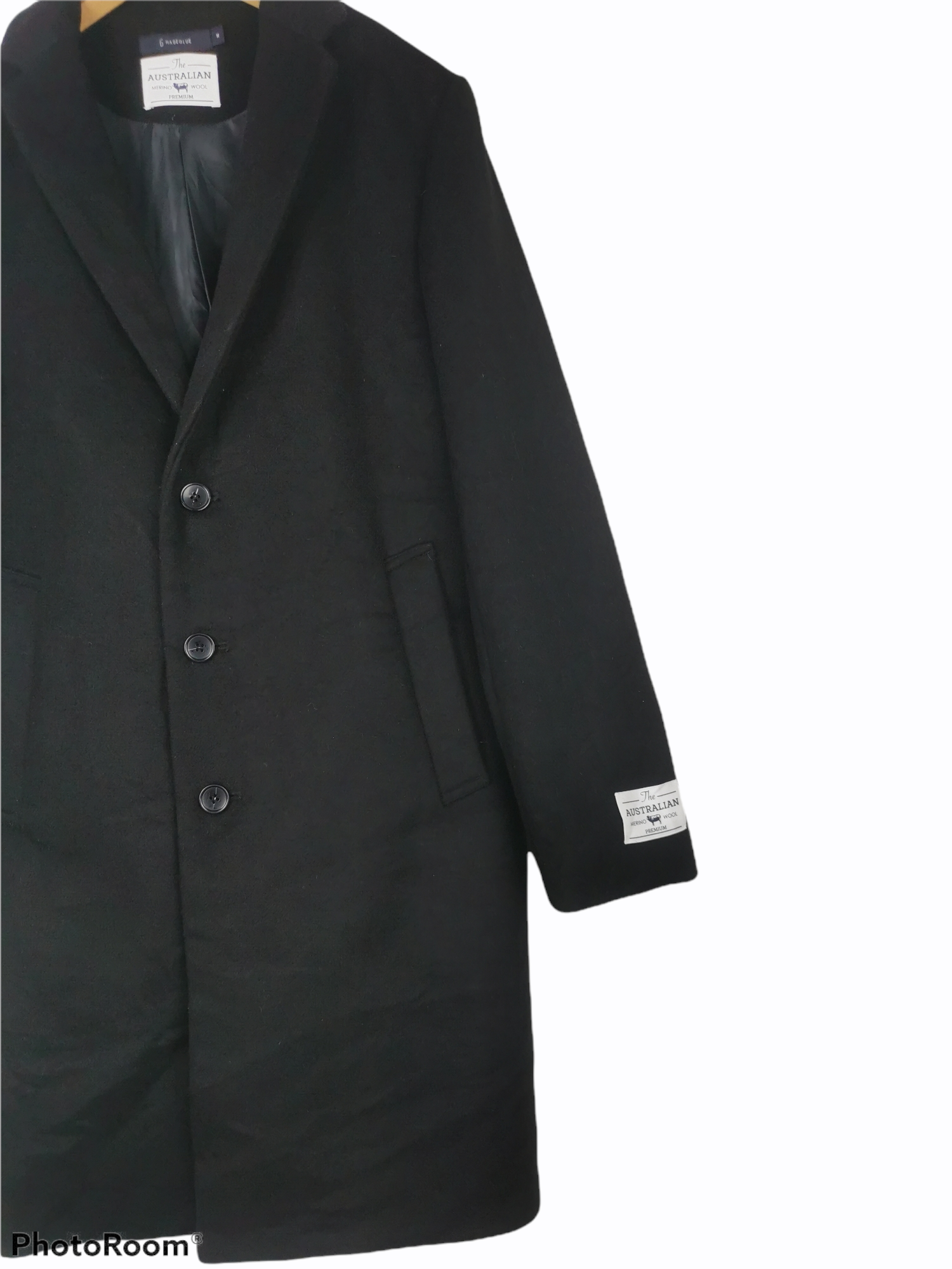 Japanese Brand - Rageblue The Australian Merino Wool Long Jacket