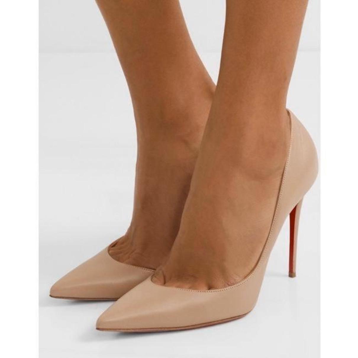 Iriza leather heels - 4