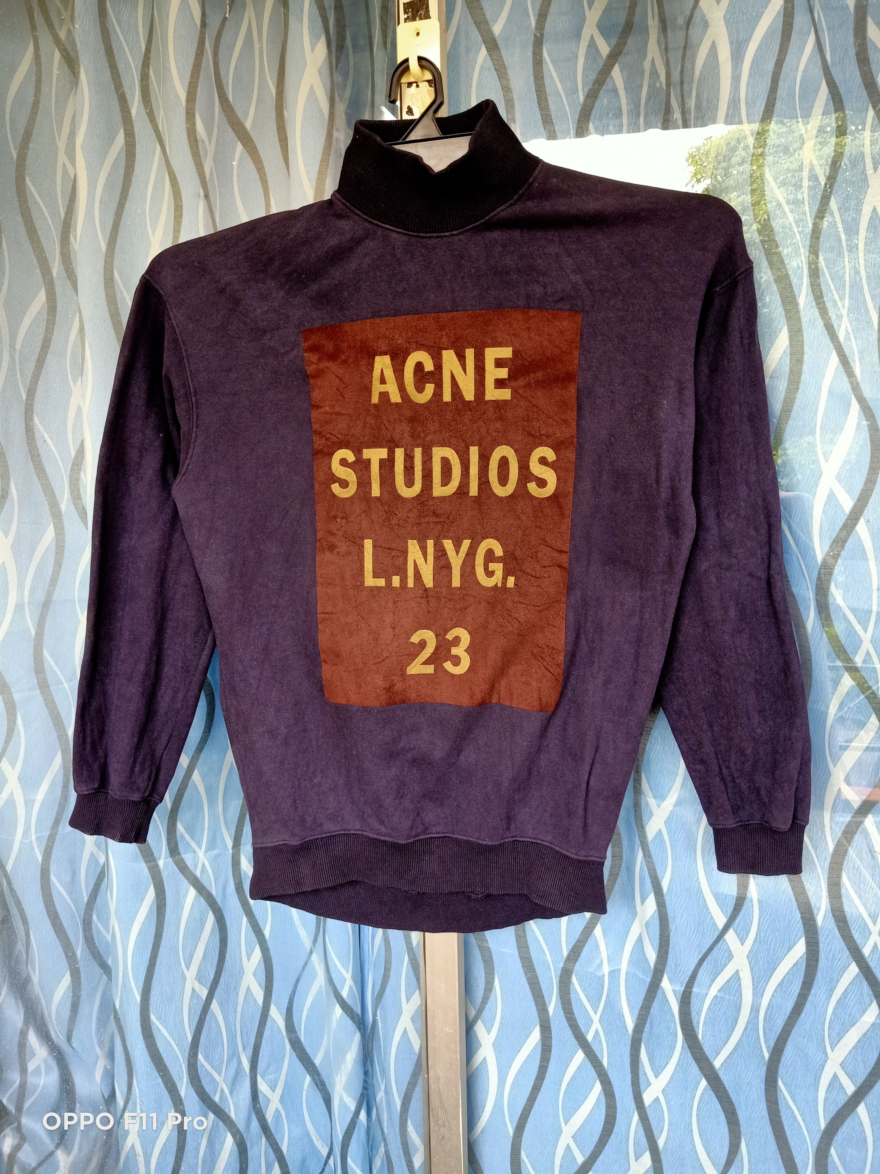 Japanese Brand - Acne Studios Inspired Turtle neck Jumper - 3