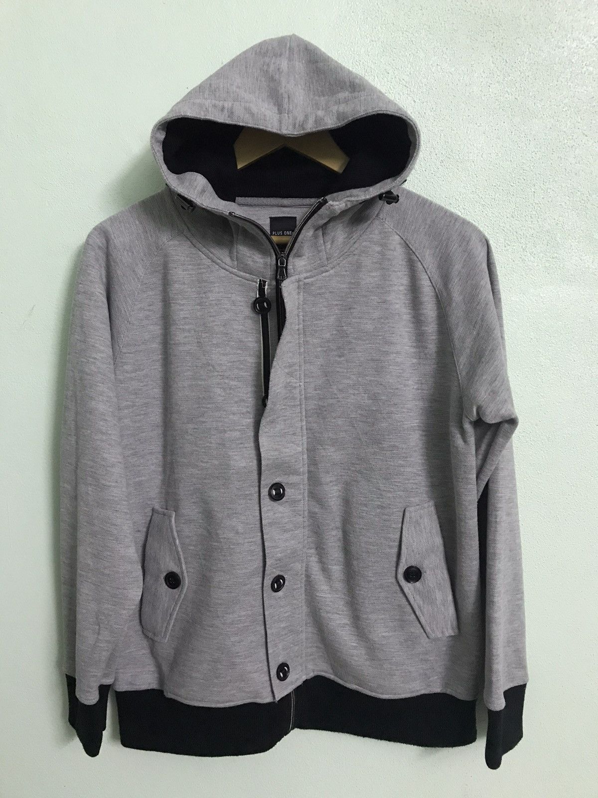 Plus One Clothing - Plus one hoodie jacket - gh0220 - 2