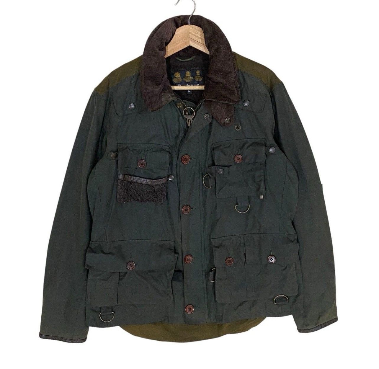 🔥Barbour TOKITO “Spey Fishing” Waxed Utility Jacket - 1