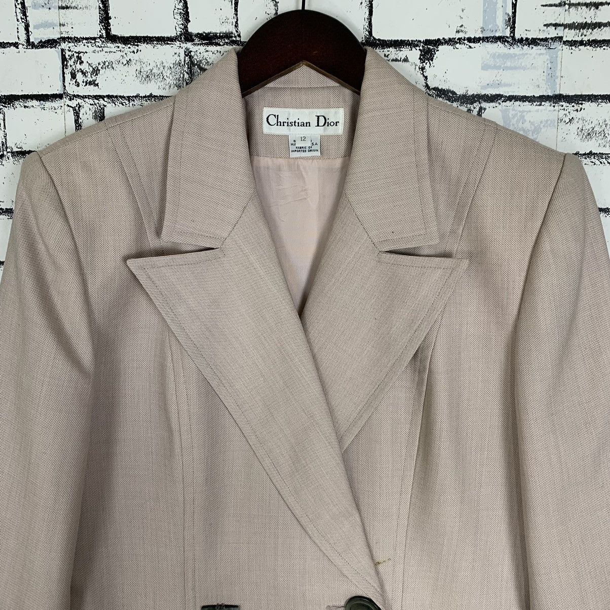 Designer - Luxury Brand Christian Dior Blazer Coat Jacket - 2