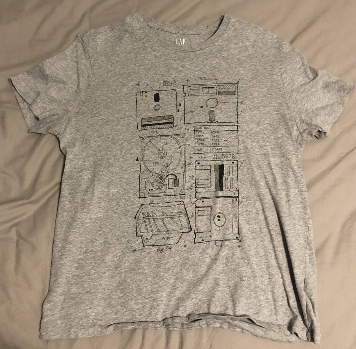 Vintage - Hard Drive Shirt - 1