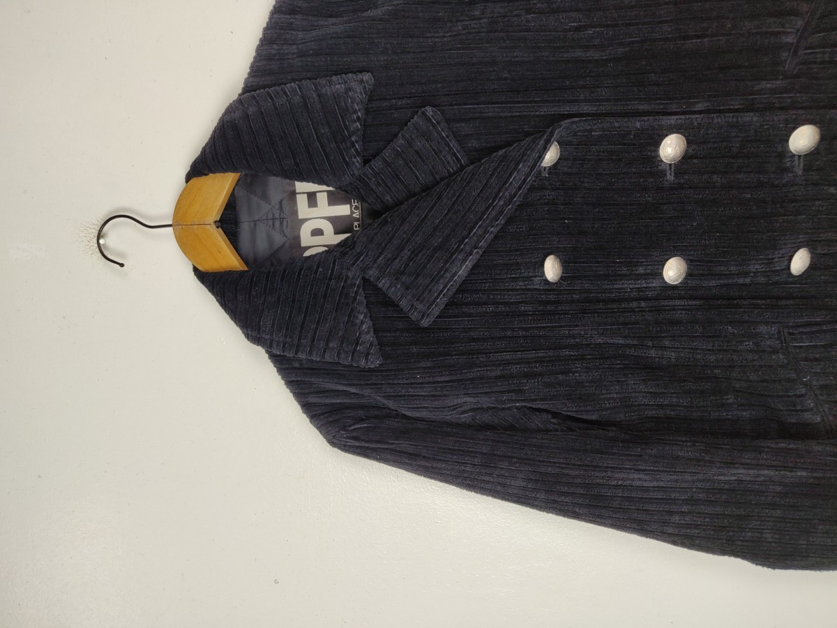 PPFM - Double Breast Corduroy Jacket Coat Outerwear - 4