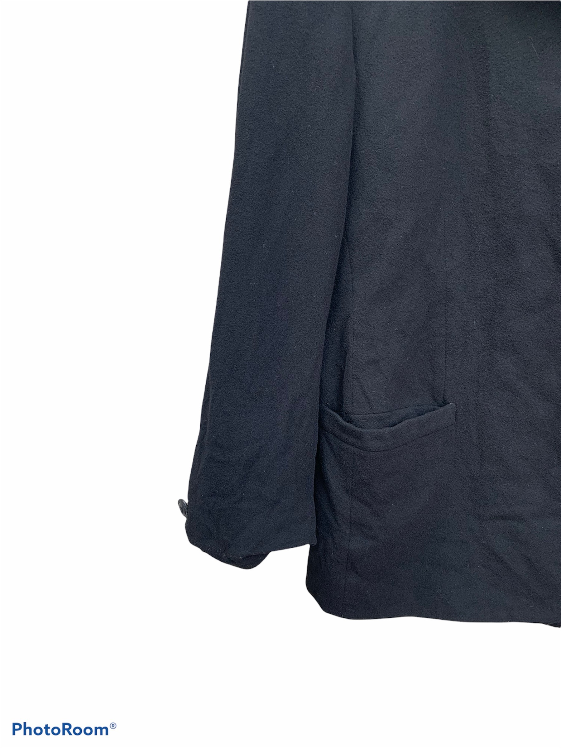 Vintage - Vintage Versace Istante Wool Cashmere Coat - 8