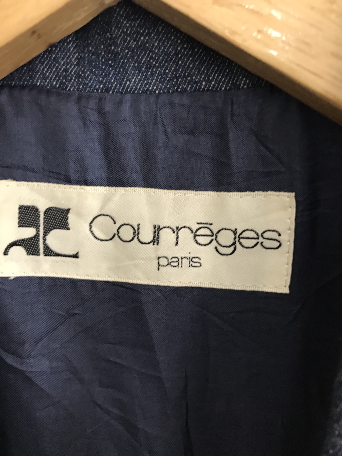 Courreges Denim Crop Jacket - 4