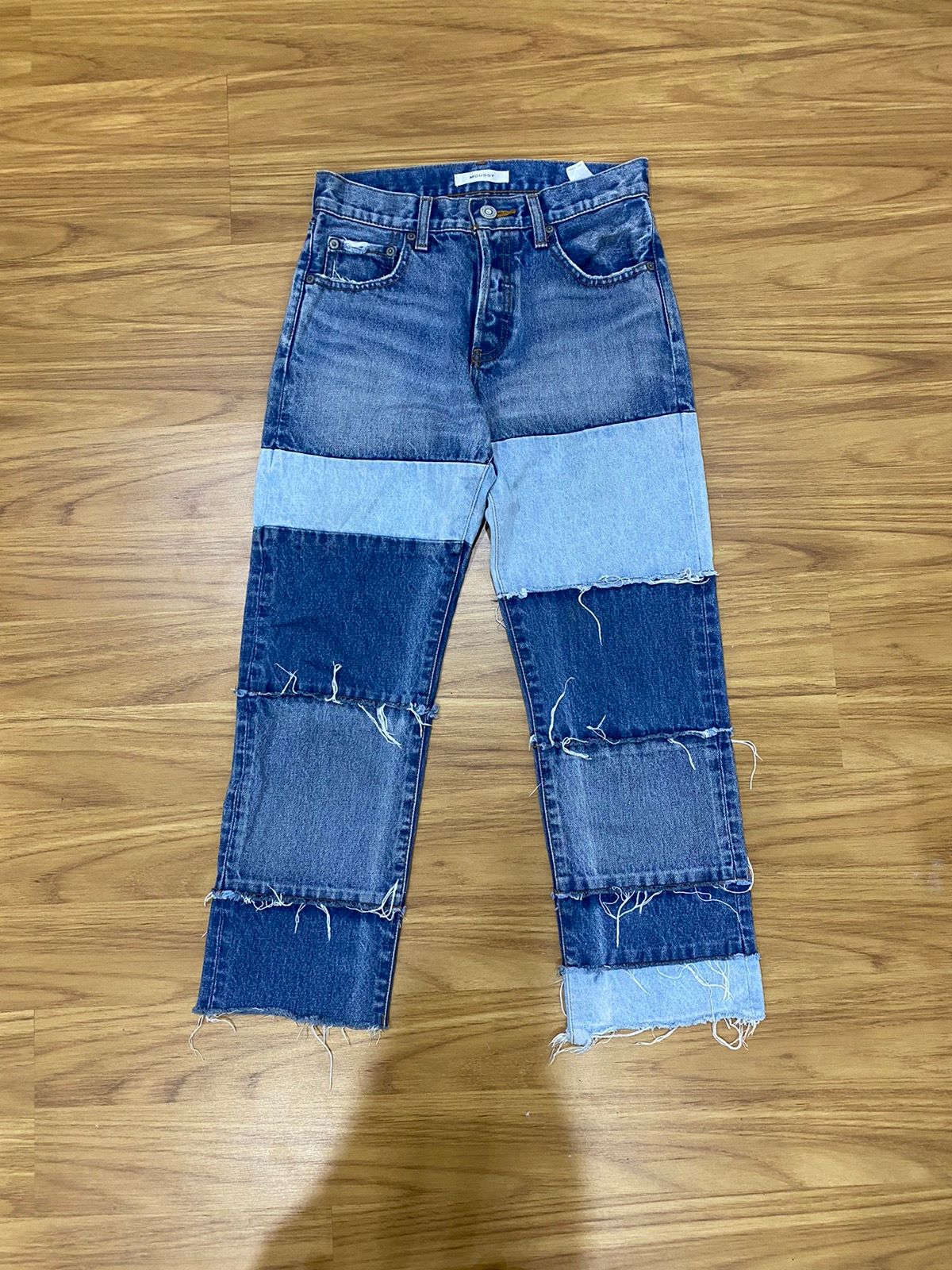 Moussy Hagi Patchwork Jeans - 6