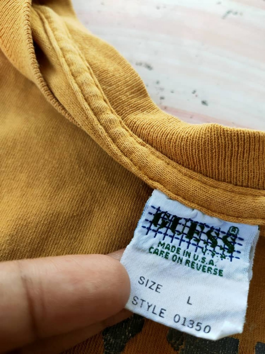 Guess - Vintage 1994 USA Big Logo T - 5