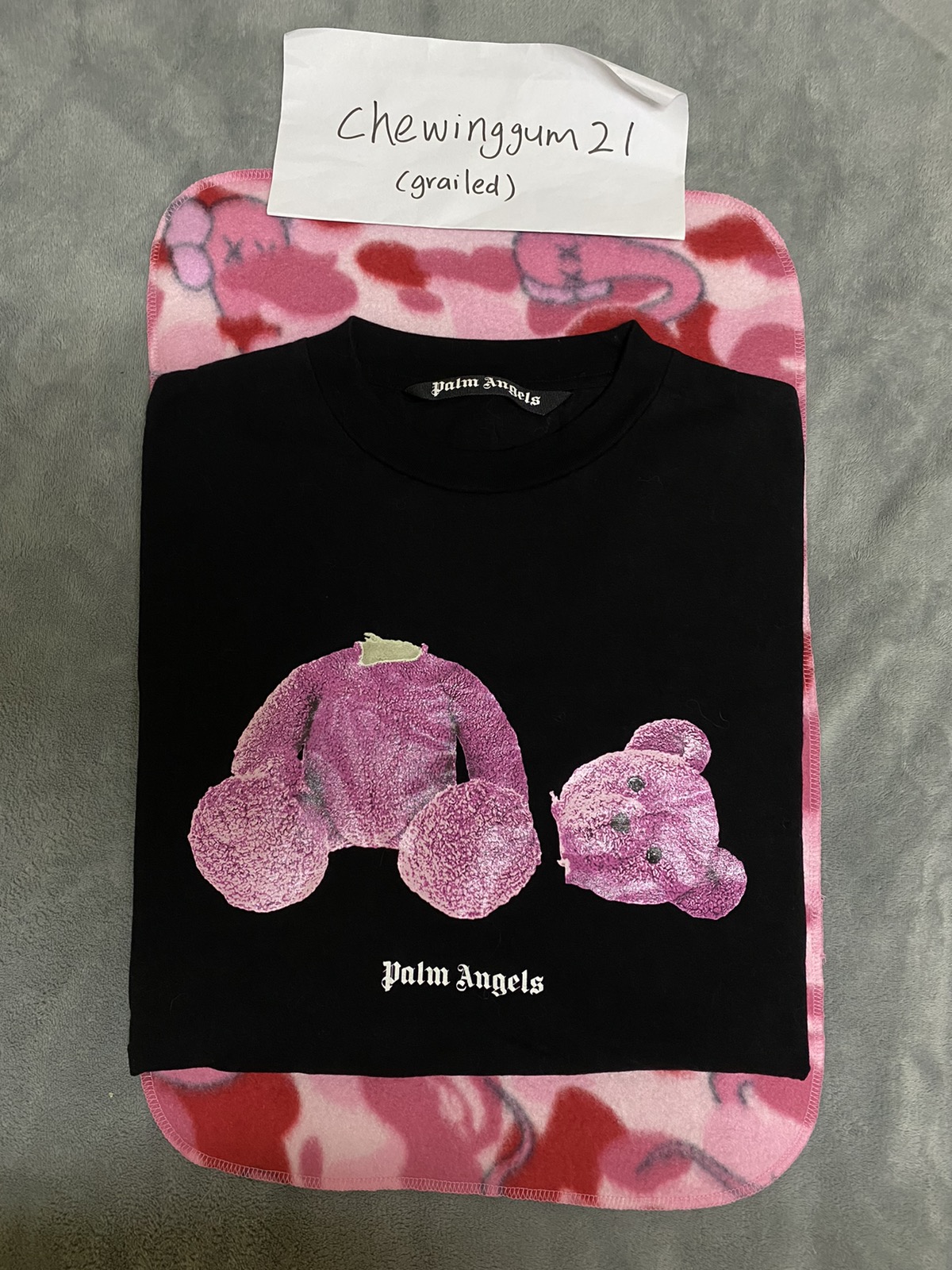 Palm Angels Bear Print Tee T-shirt - 1