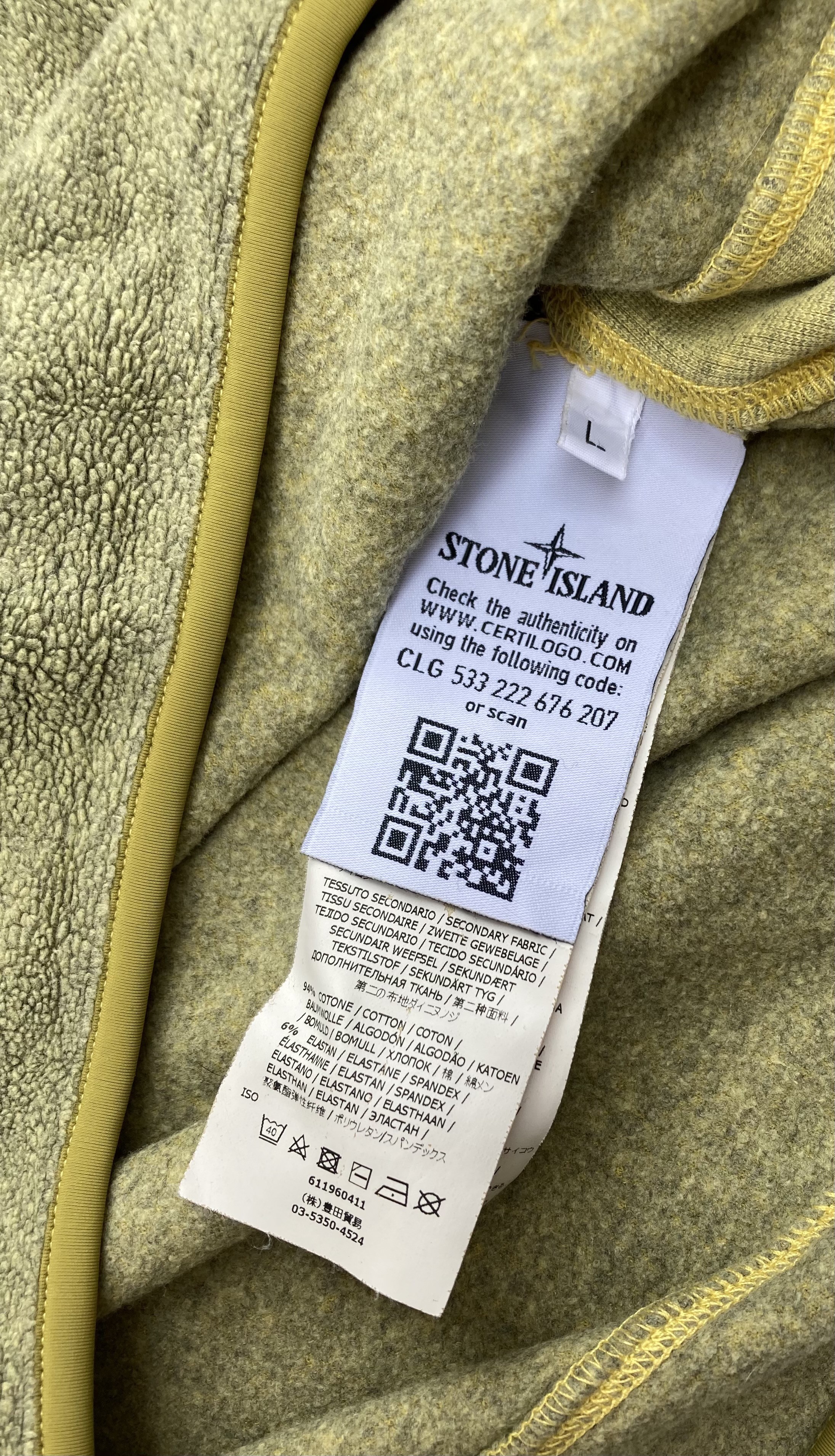 Stone Island Shadow Project Fleece Crewneck - 12