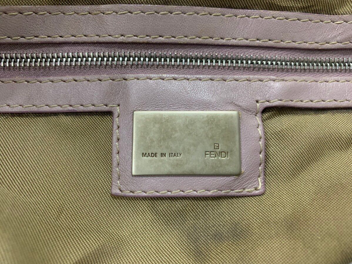 Authentic Fendi shoulder purple bag - 16