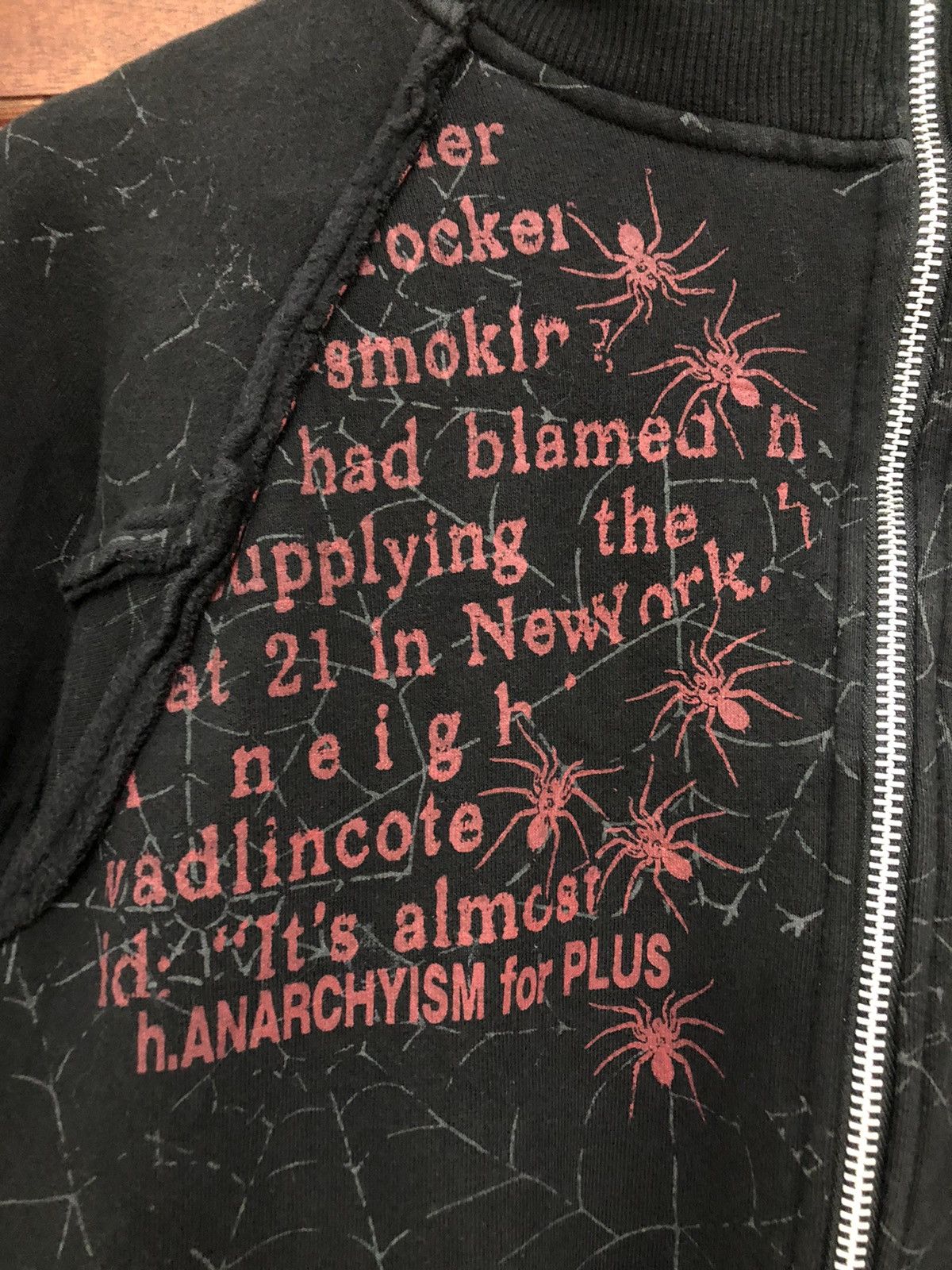 Japanese Brand - H.Anarchyism Distressed Punk Sweater - 8