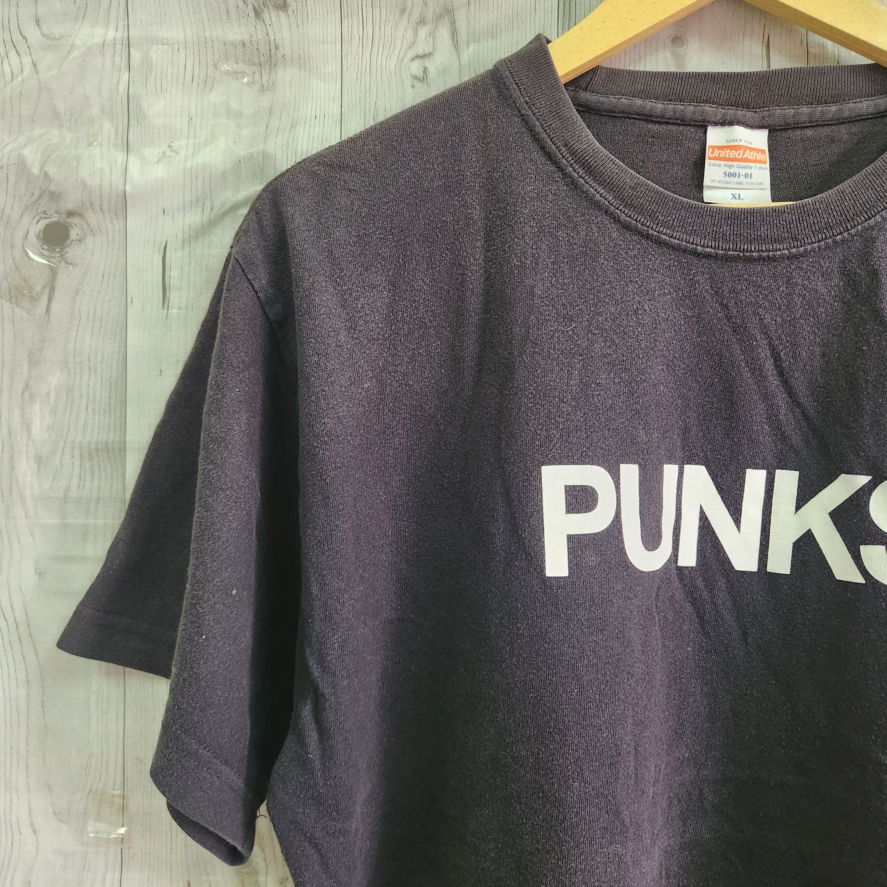 Japanese Brand - Punks Japanese Black Tees - 3