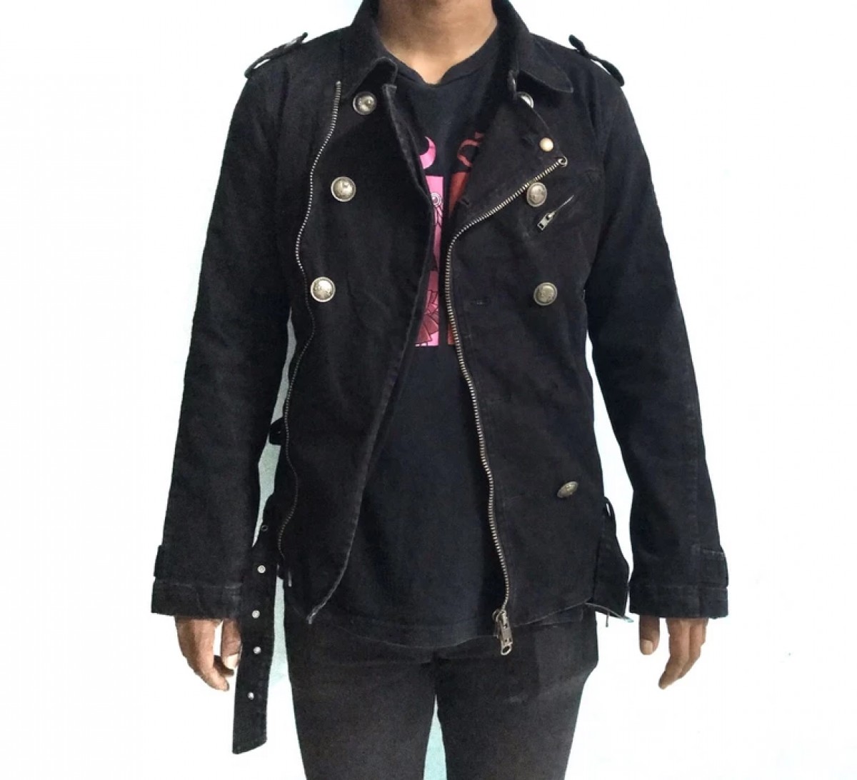 Breath & Stone - Vintage BreathMint / Numbernine Biker/Punk Fashion Jacket - 9