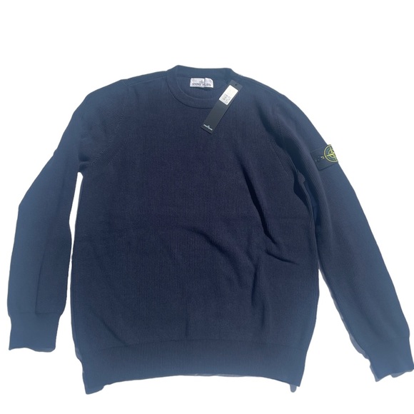 Stone Island Ribbed Soft Cotton Knit 550D8 - 2