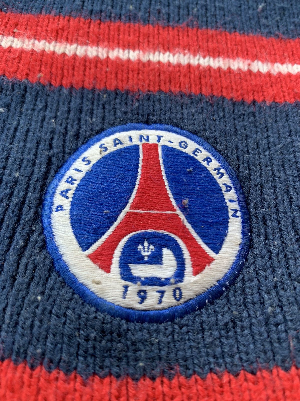 VINTAGE NIKE PSG Paris Saint Germain Beanie Football Hat - 2