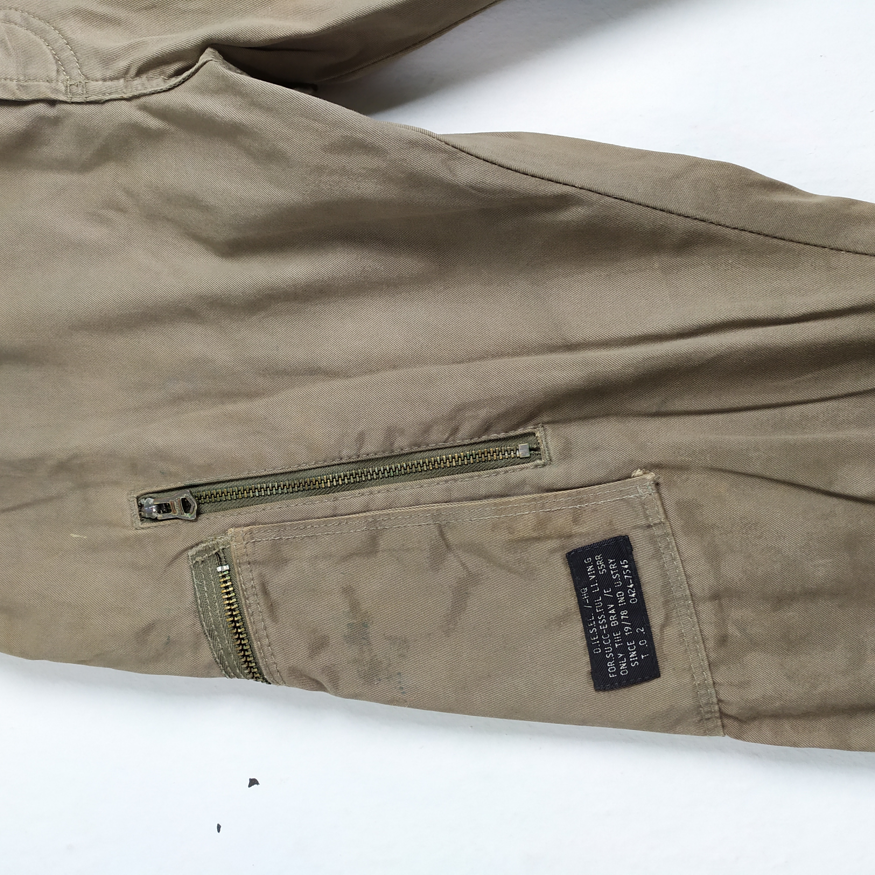 DIESEL COM CARGO PANTS ZIPPER MULTIPOCKET TACTICAL - 8