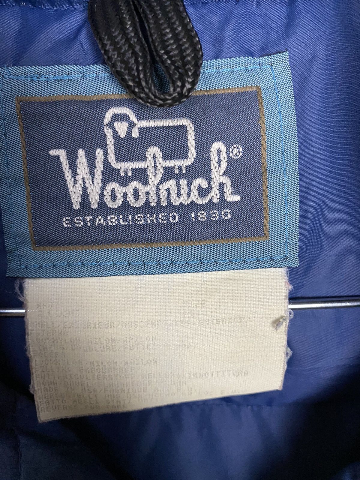 Vintage Woolrich Goose Down Vest Jacket Made in USA - 6