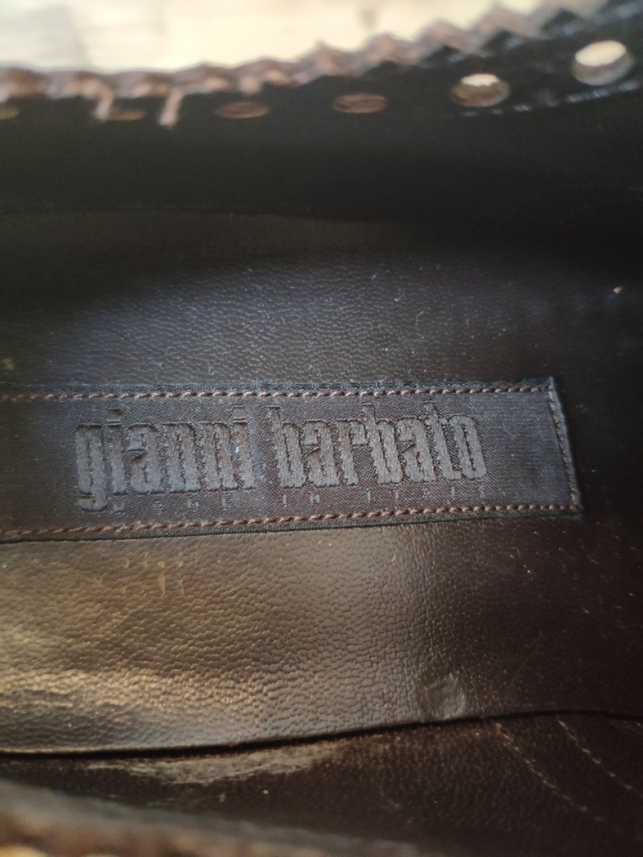 Gianni Barbato - UNIQUE! Perforated brogues.Like Saint Laurent or Dior - 5
