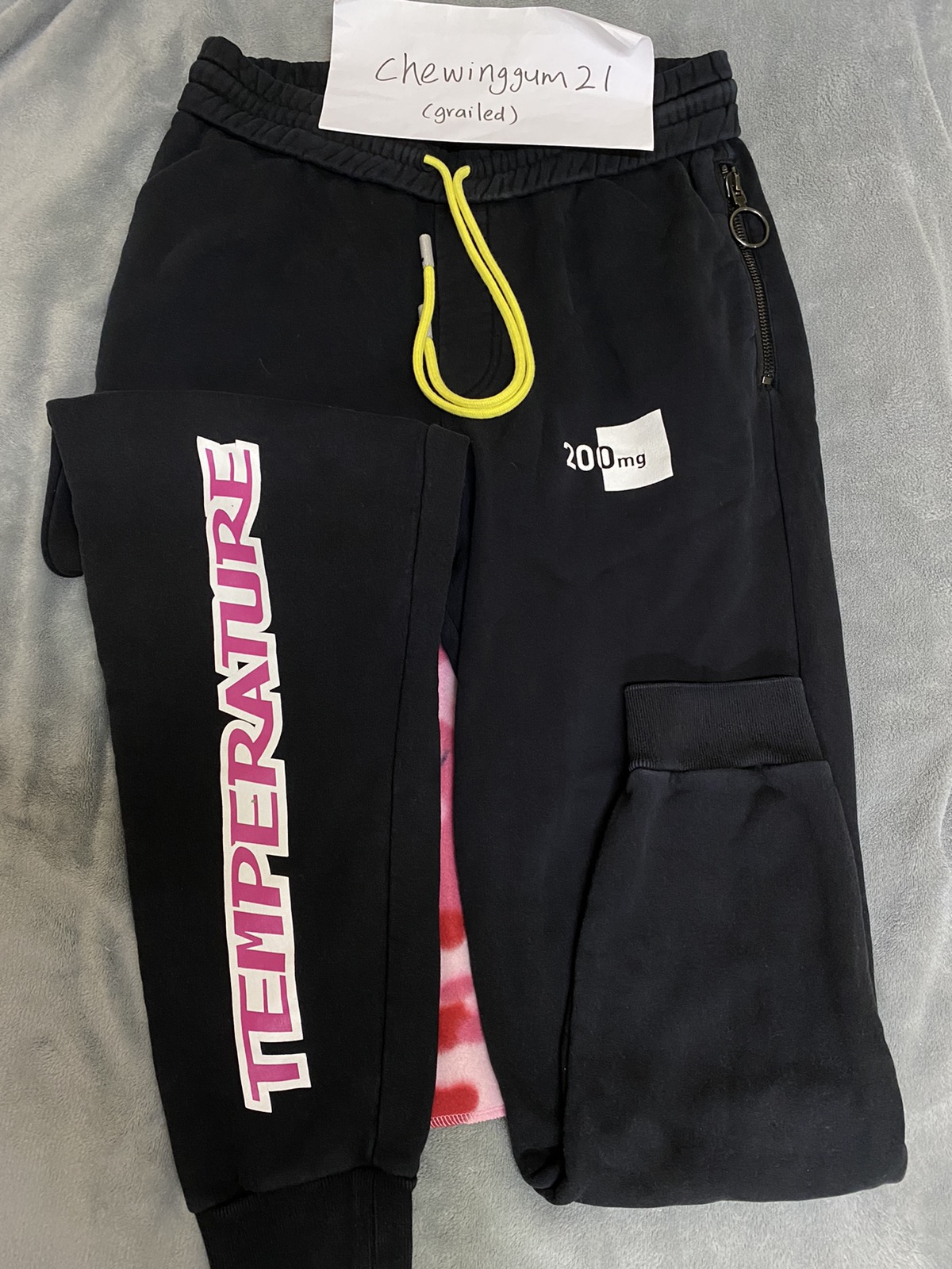 Off White 18SS Temperature Logo Sweatpants - 2