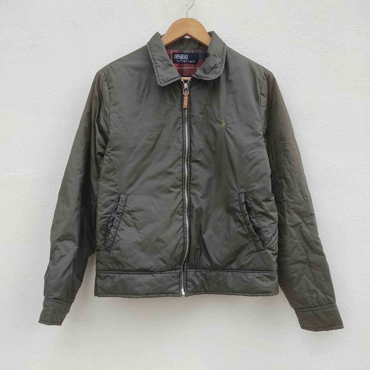 Polo Ralph Lauren - Polo Ralph Lauren Army Green Bomber Harrington Jacket Mods - 1