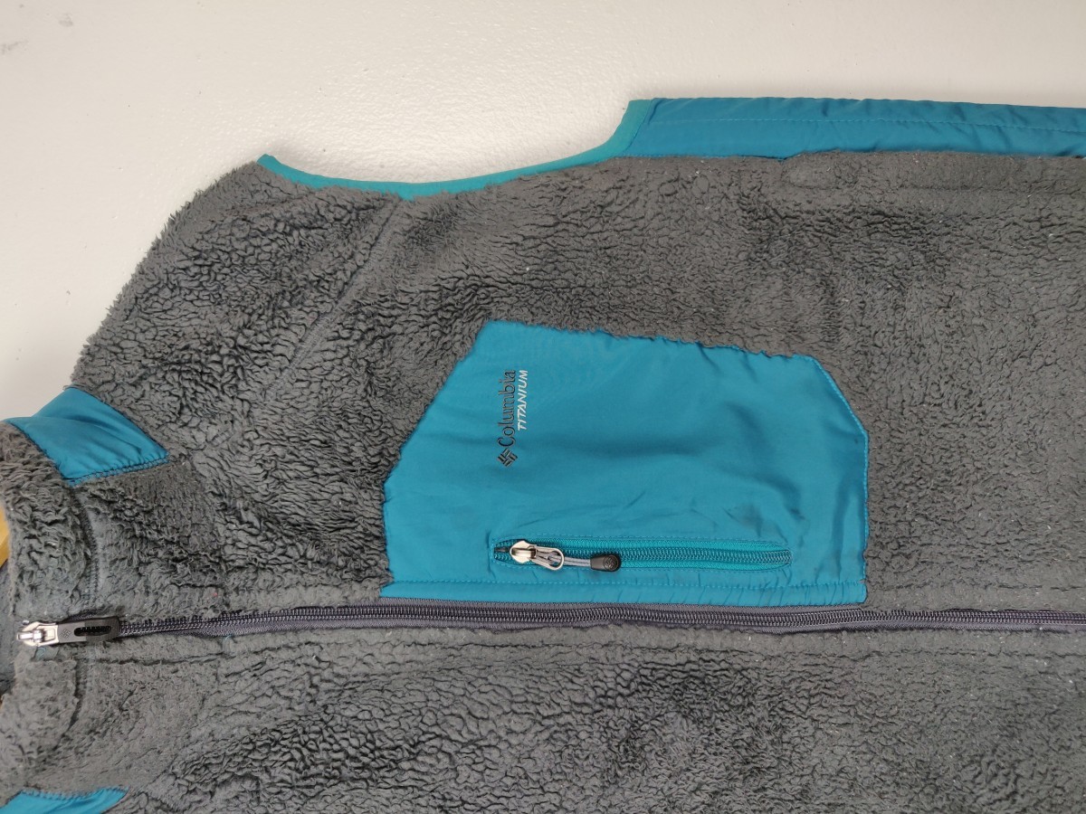Columbia - Titanium Retro Sherpa Fleece Vest Jacket - 4