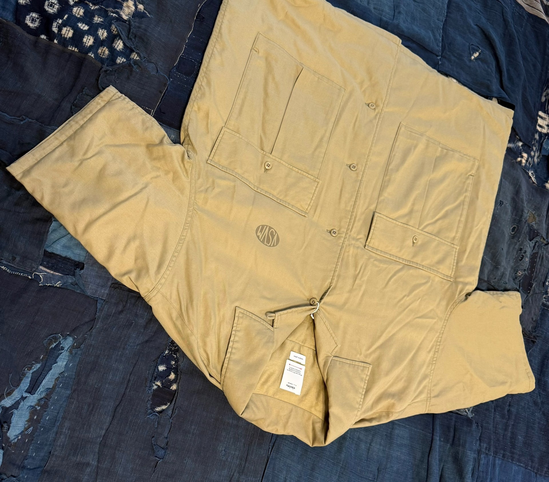 VISVIM 24SS CORNET DOWN SHIRT S/S Down Short Sleeve Shirt - 9