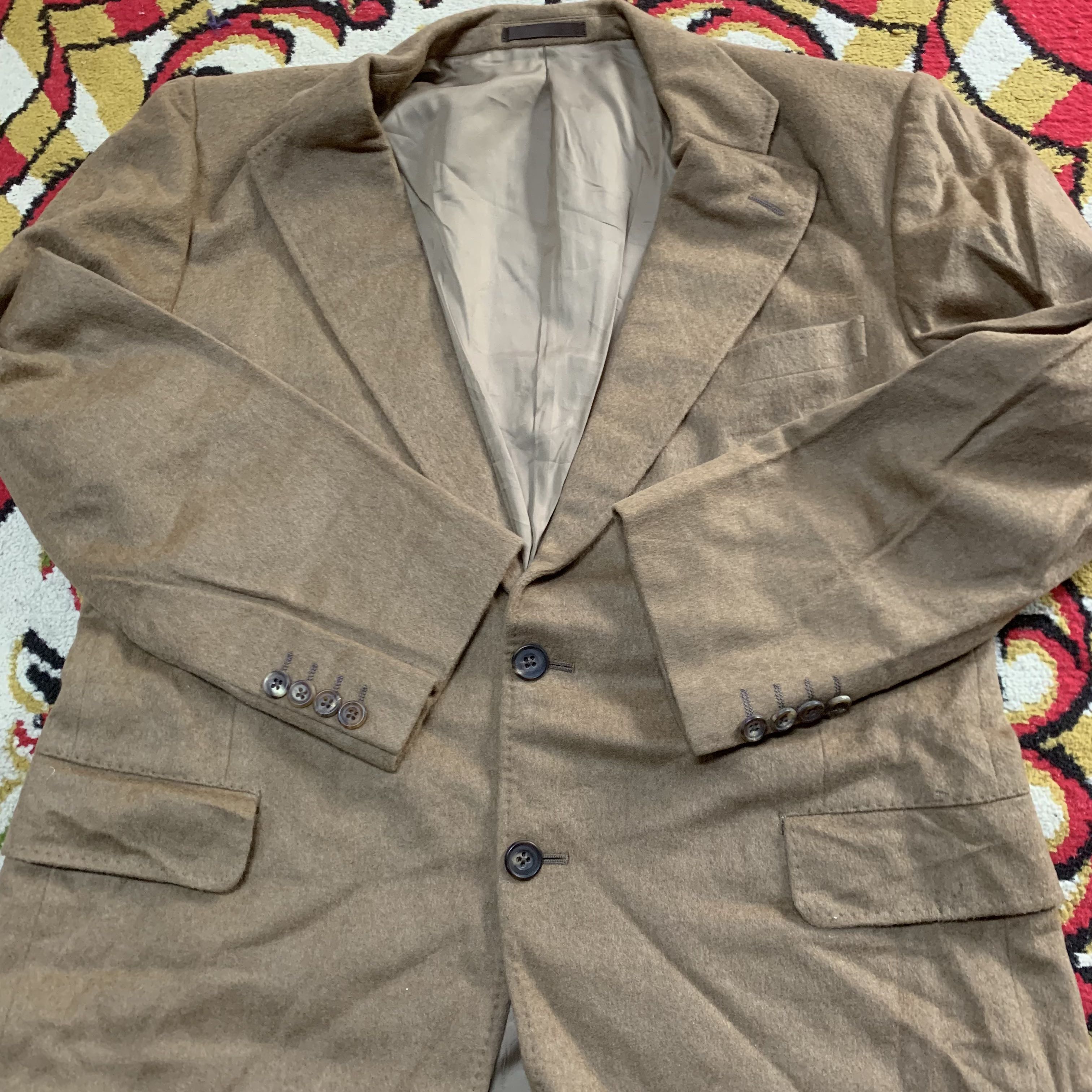 Vintage Burberrys Wool & Camel Blazer/Coats - 4