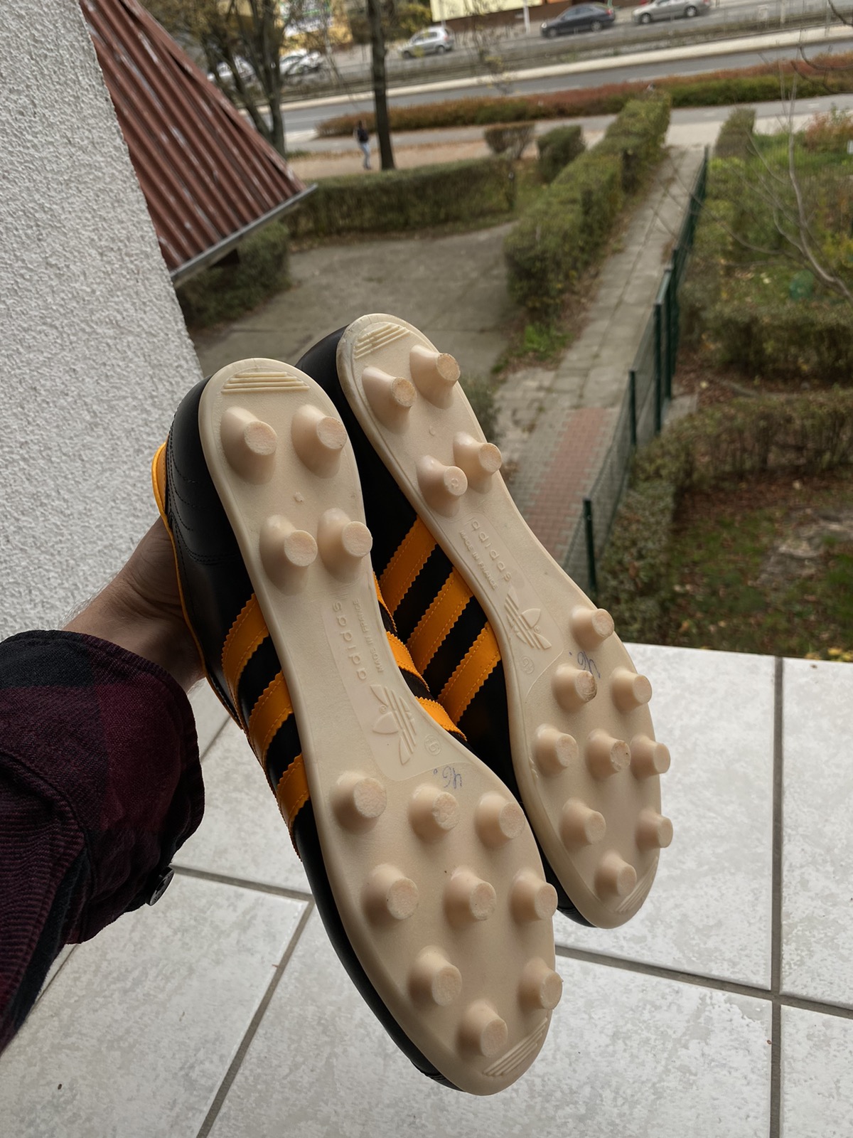 Adidas Kid made in France 70-80s football boots - 4