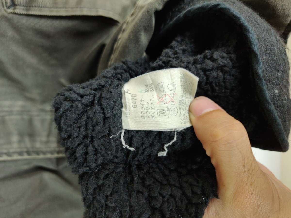 Heavy Coat Denim Style Parka Outerwear Jacket Tops - 5