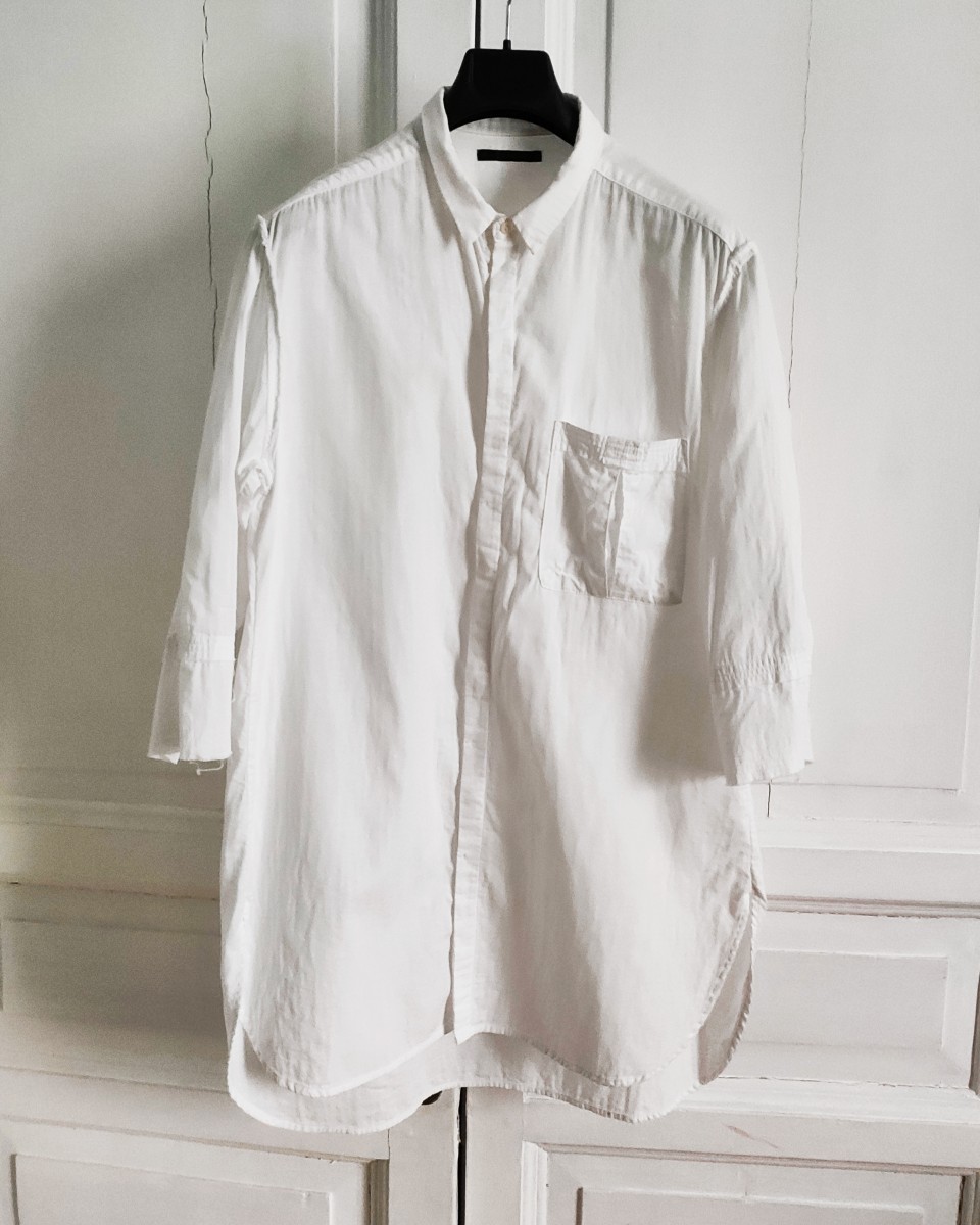 Dyed Short Sleeve Shirt.Like Yohji Yamamoto or Visvim - 4