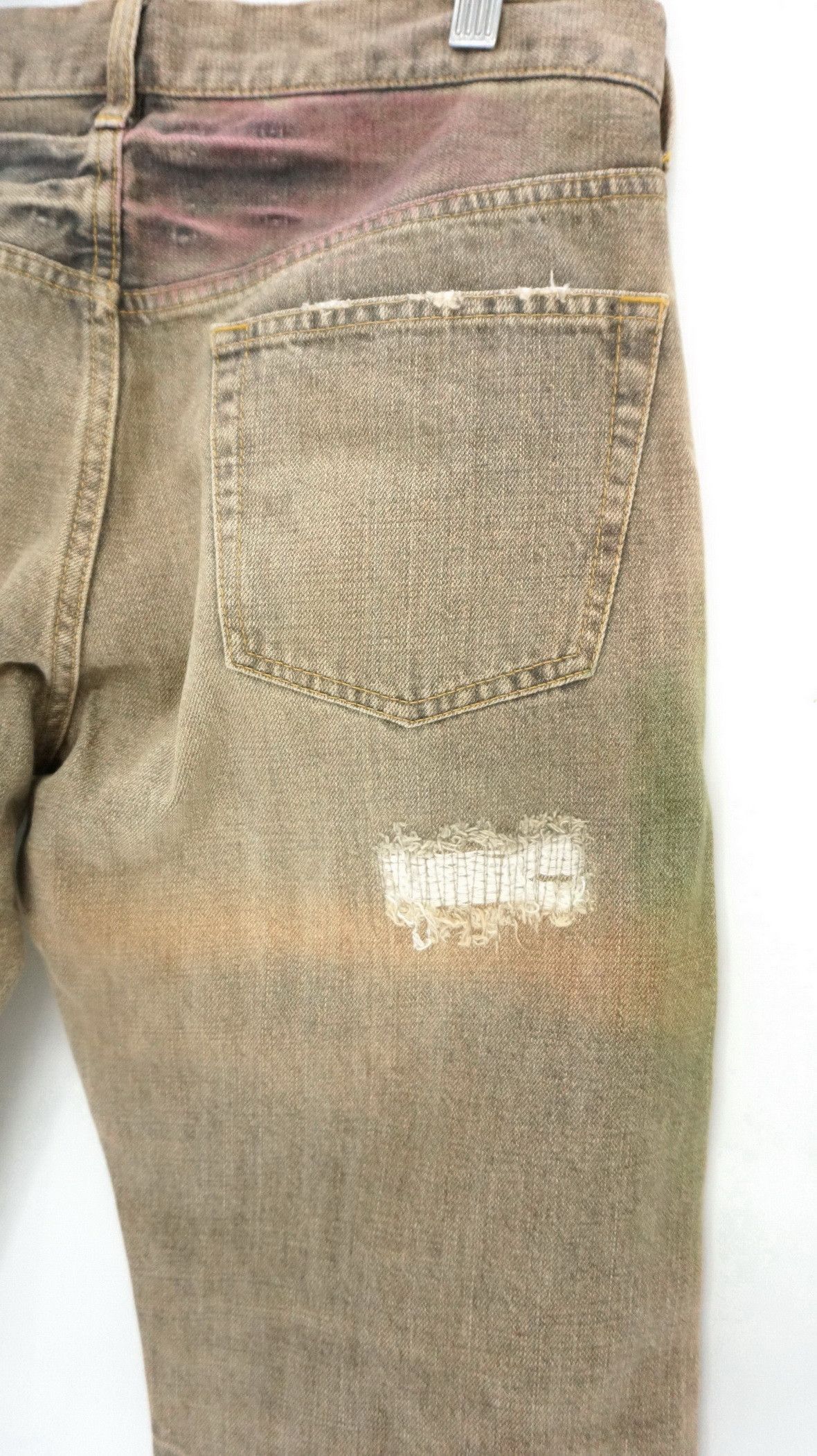 TAKEO KIKUCHI Distressed Vintage Jeans - 7