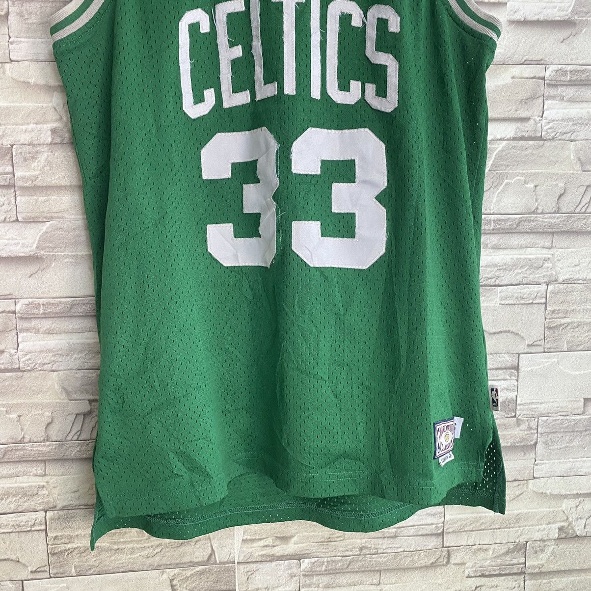 Vintage Larry Bird Jersey Adidas Boston Celtics - 5