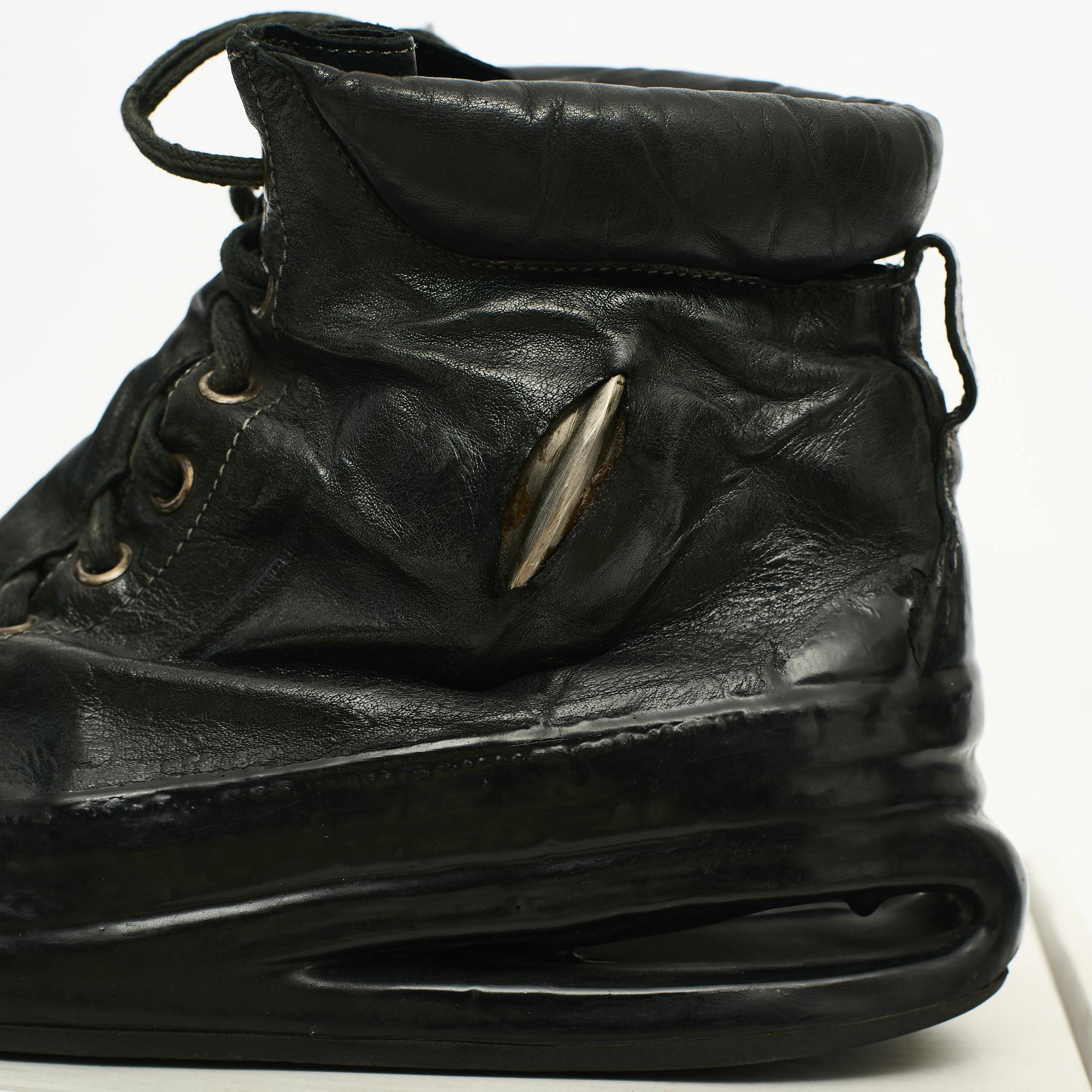 CCP Black Prosthetic Usole Drip Sneaker Size 44 - 3