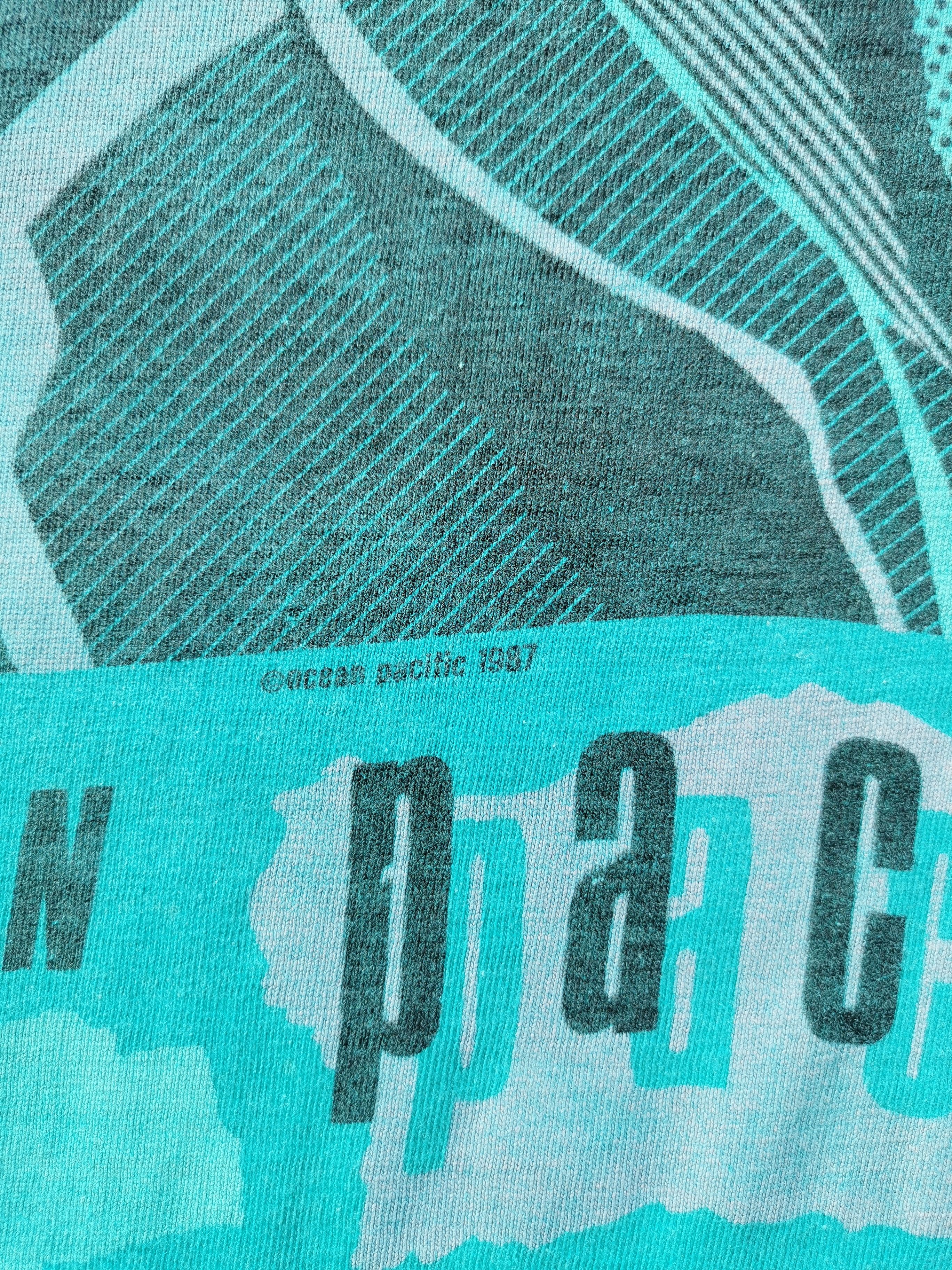 1987 Vintage Ocean Pacific OP Surf Tshirt - 4