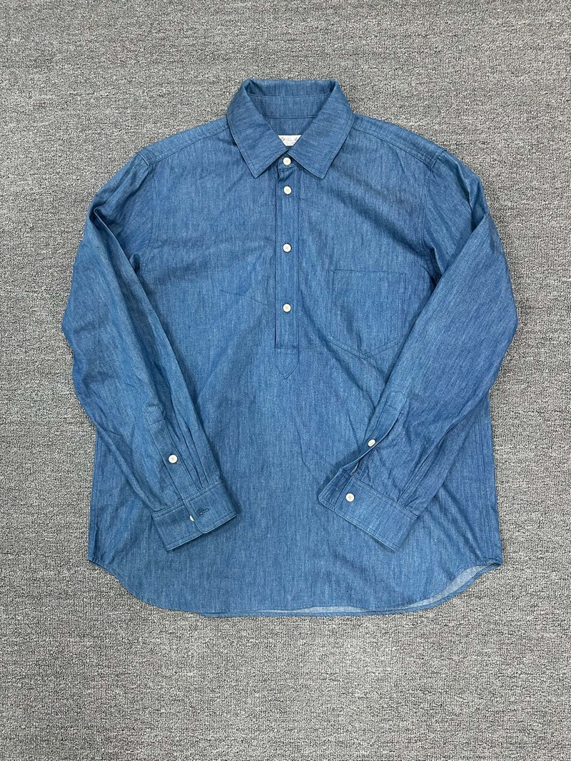 Loro Piana Blue Button Down - 1
