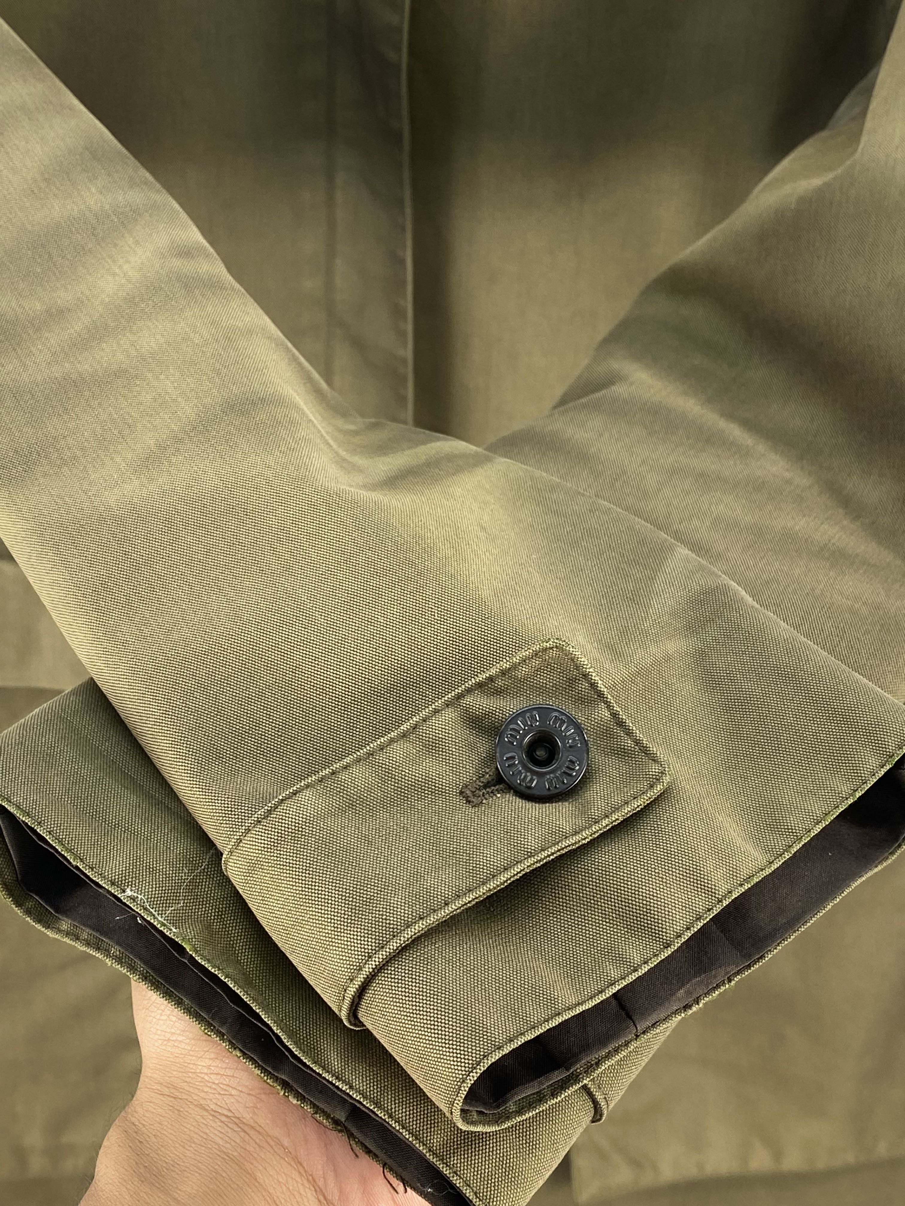Miu Miu Olive Green Jacket - 16