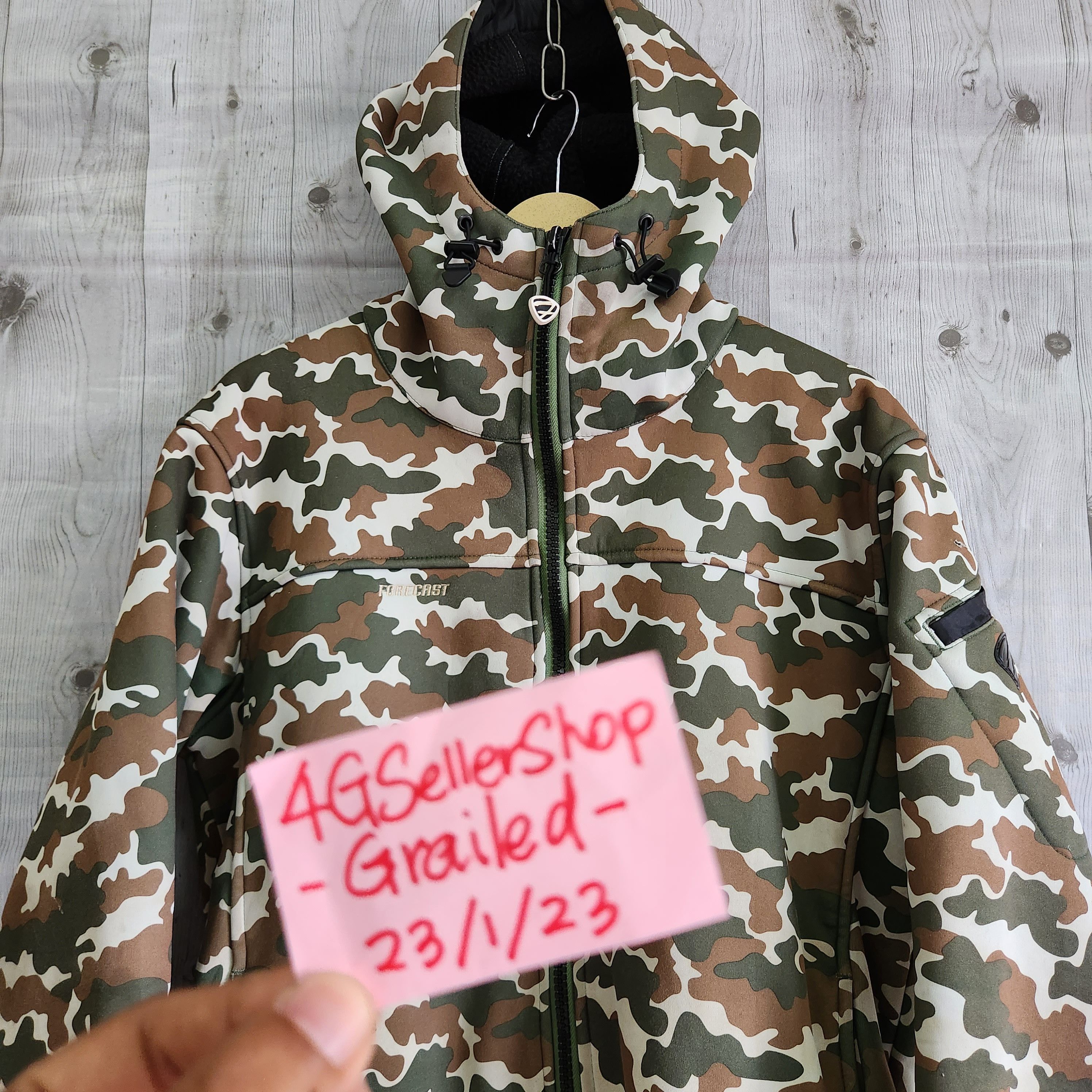 Military - Forecast Camouflage Sweater Hoodie Japan - 20