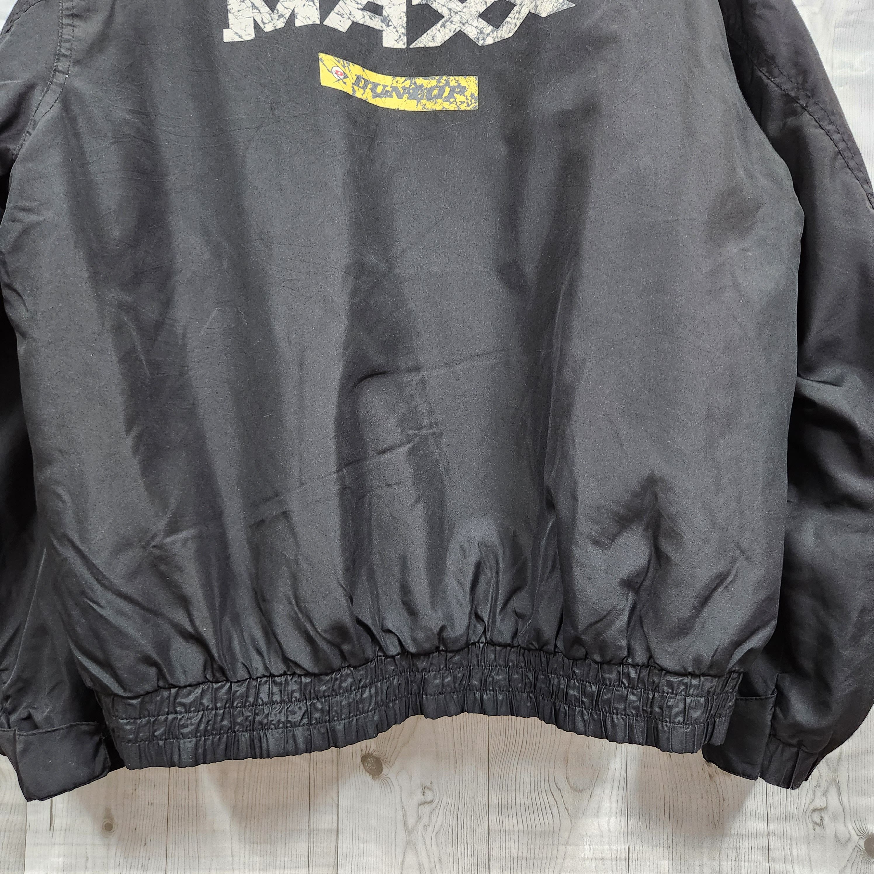 Vintage Dunlop Racing Winter Maxx Bomber Sweater Jacket - 5
