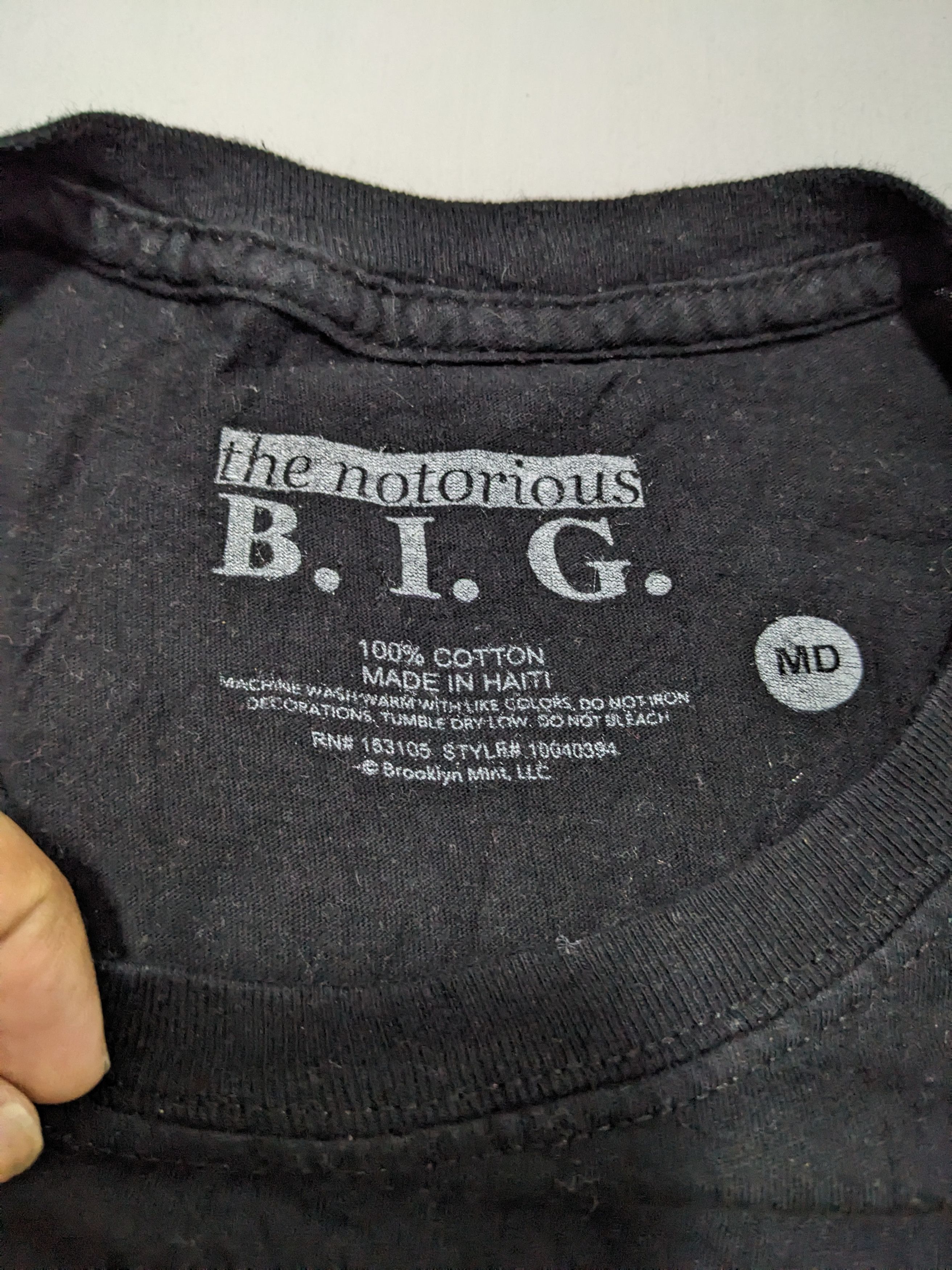 The Notorious Big Biggie Brooklyn Rap Tee Streetwear Hype - 5