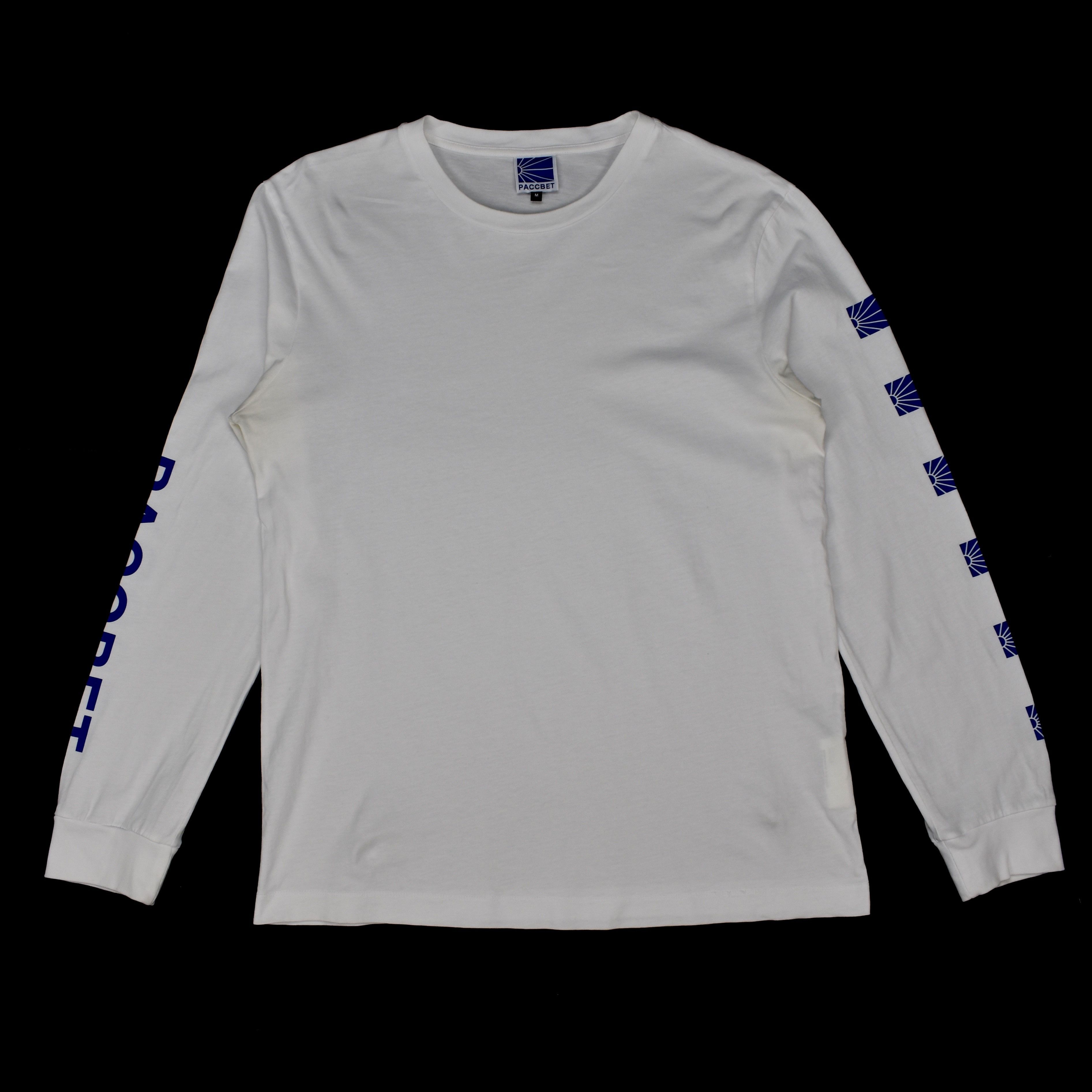 FW16 PACCBET White L/S T-Shirt - 1