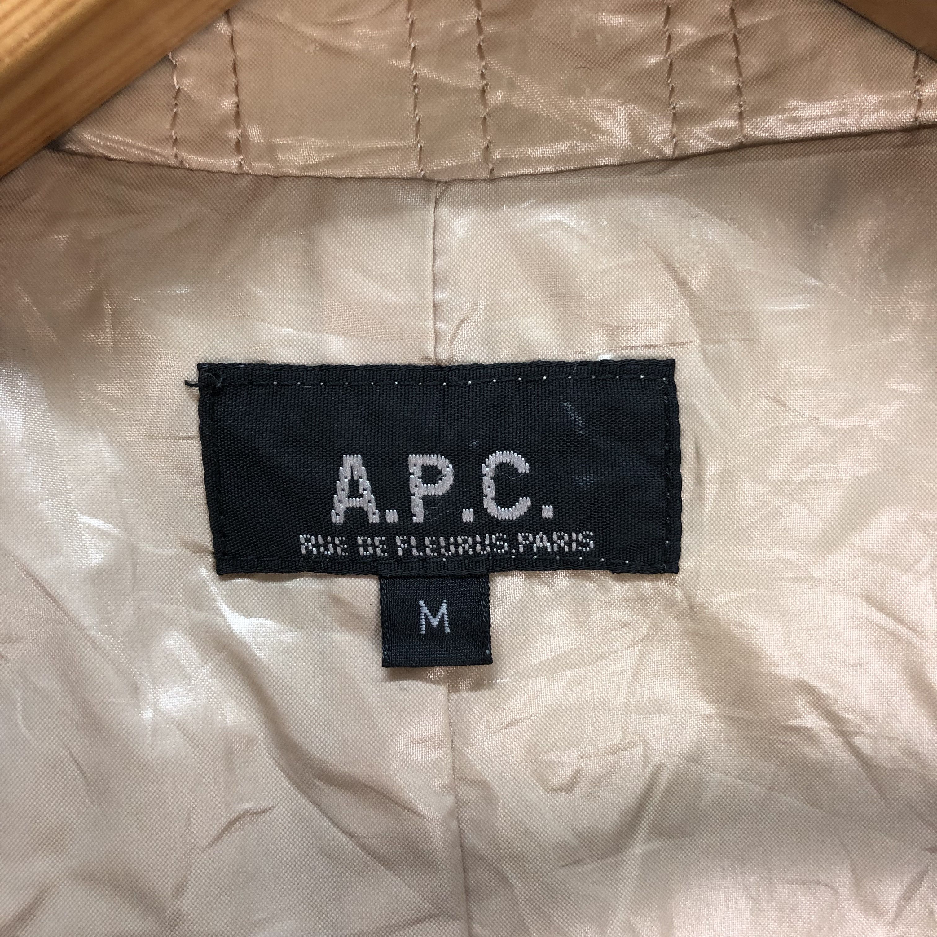 APC LIGHTWEIGHT LONG COAT MADE IN FRANCE #6418-65 - 7