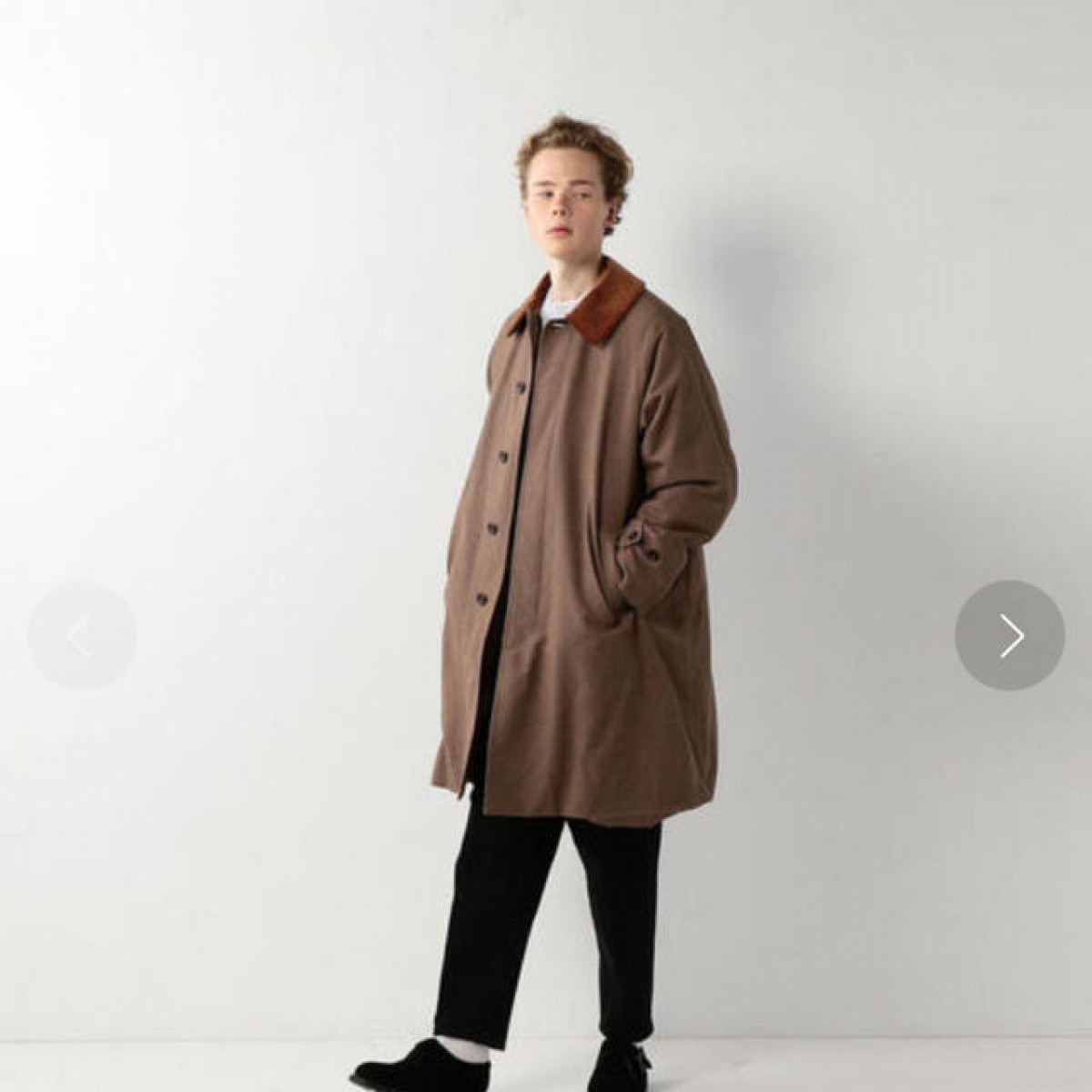 Steven Alan - bal collar plaid coat size L steven alan japan - 2