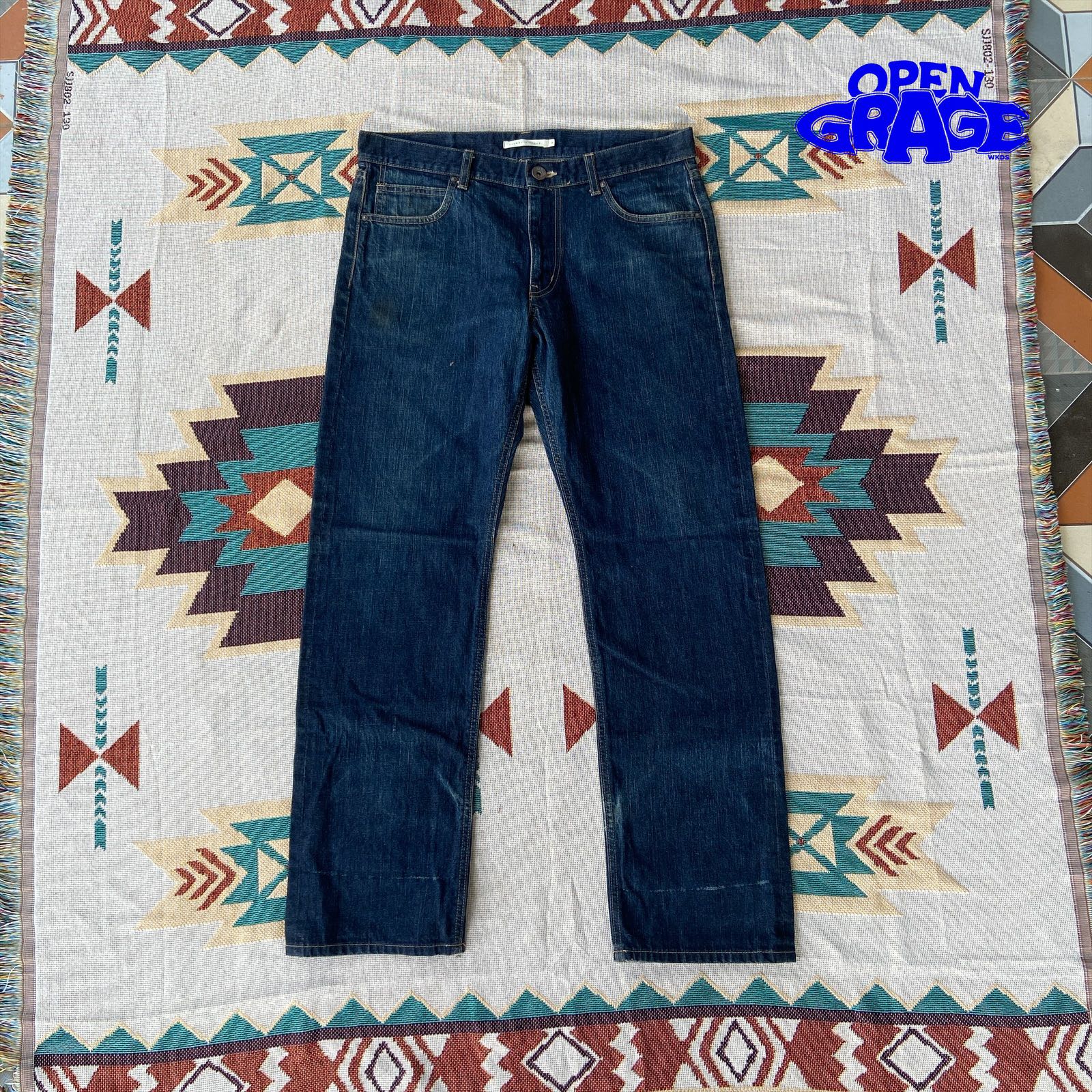 Browny Vintage Selvedge Denim Pants  - 8